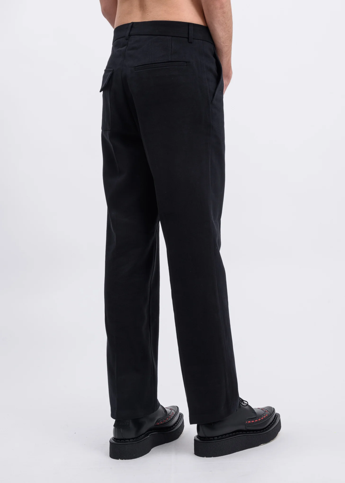 Black Samizdat Chino Trousers - Image 2