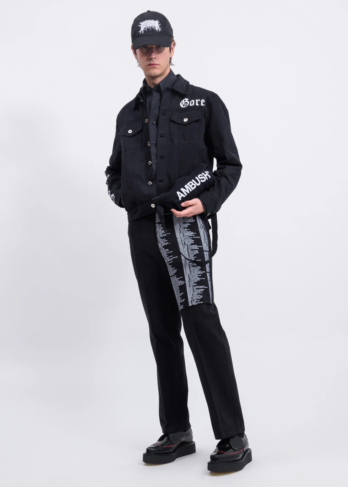 Black Samizdat Chino Trousers - Image 5