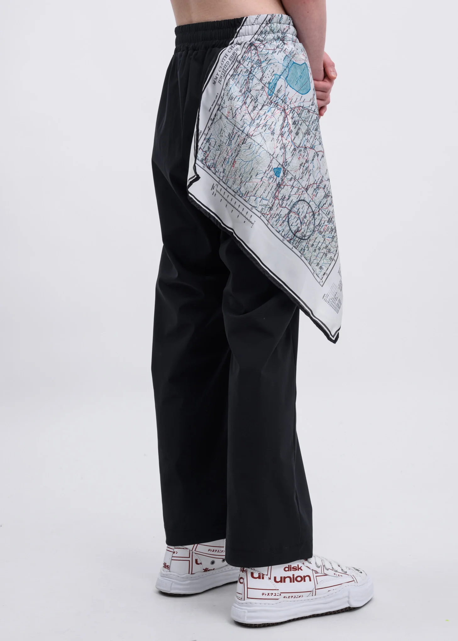 Black Scarf Pants - Image 2