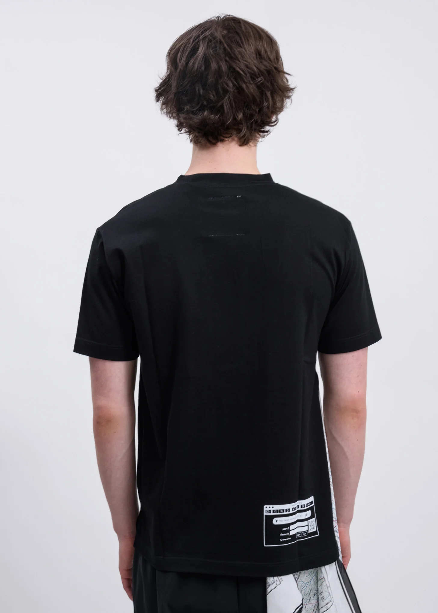 Black Scarf T-Shirt - Image 2