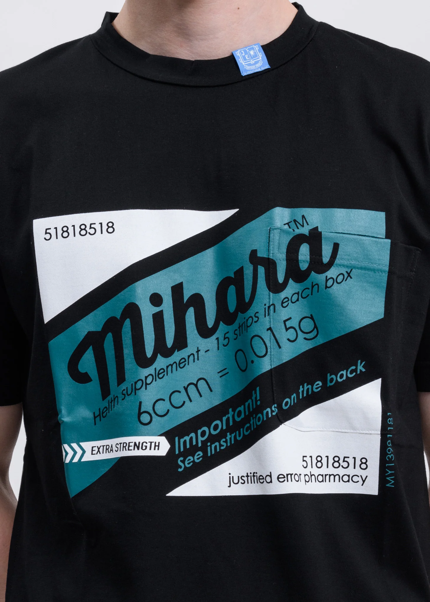 Black Scarf T-Shirt - Image 4