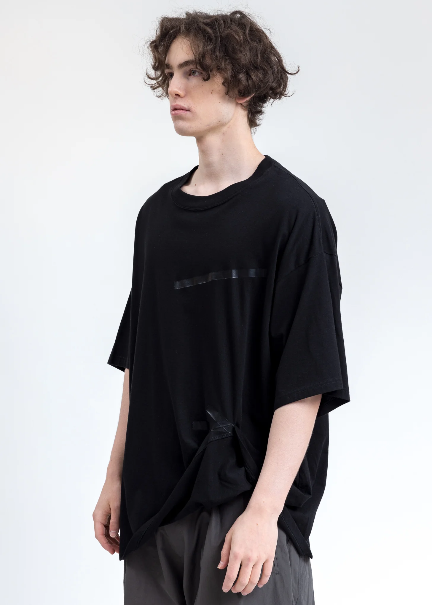 Black Sellotape Big Tee - Image 3