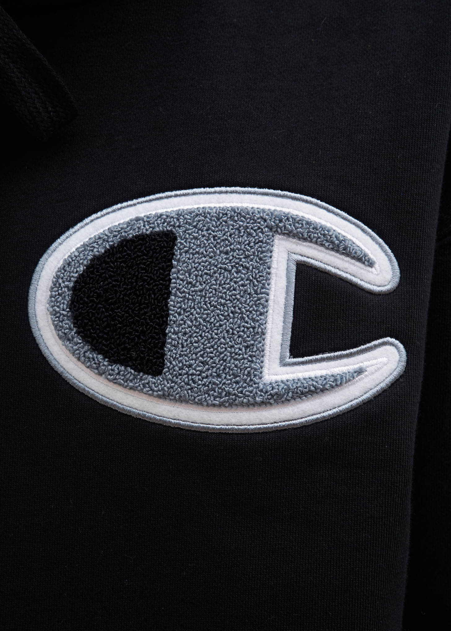 Black Sherpa Lined Hoodie - Image 5