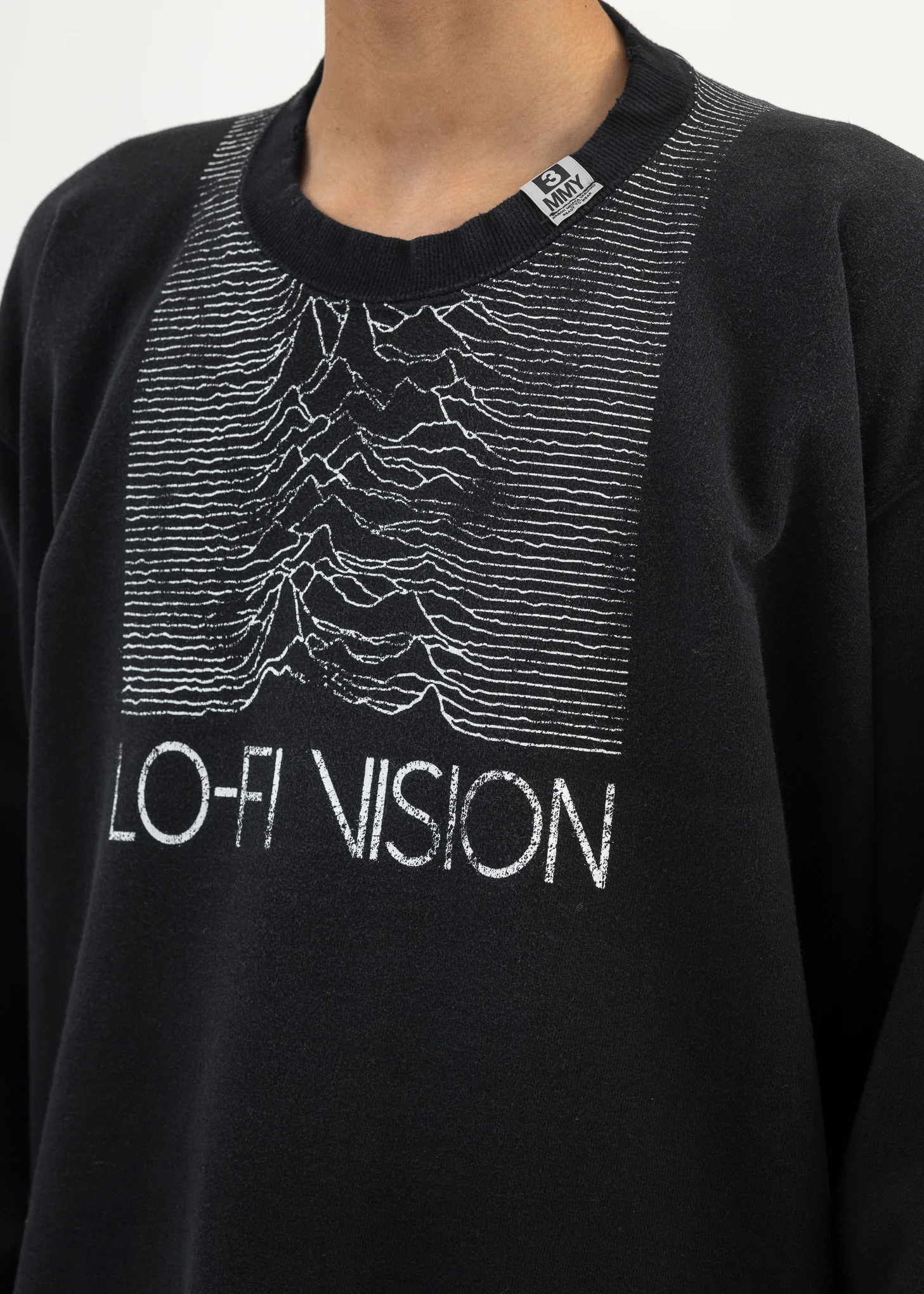 BLACK SHIFT BACK PULLOVER - Image 5