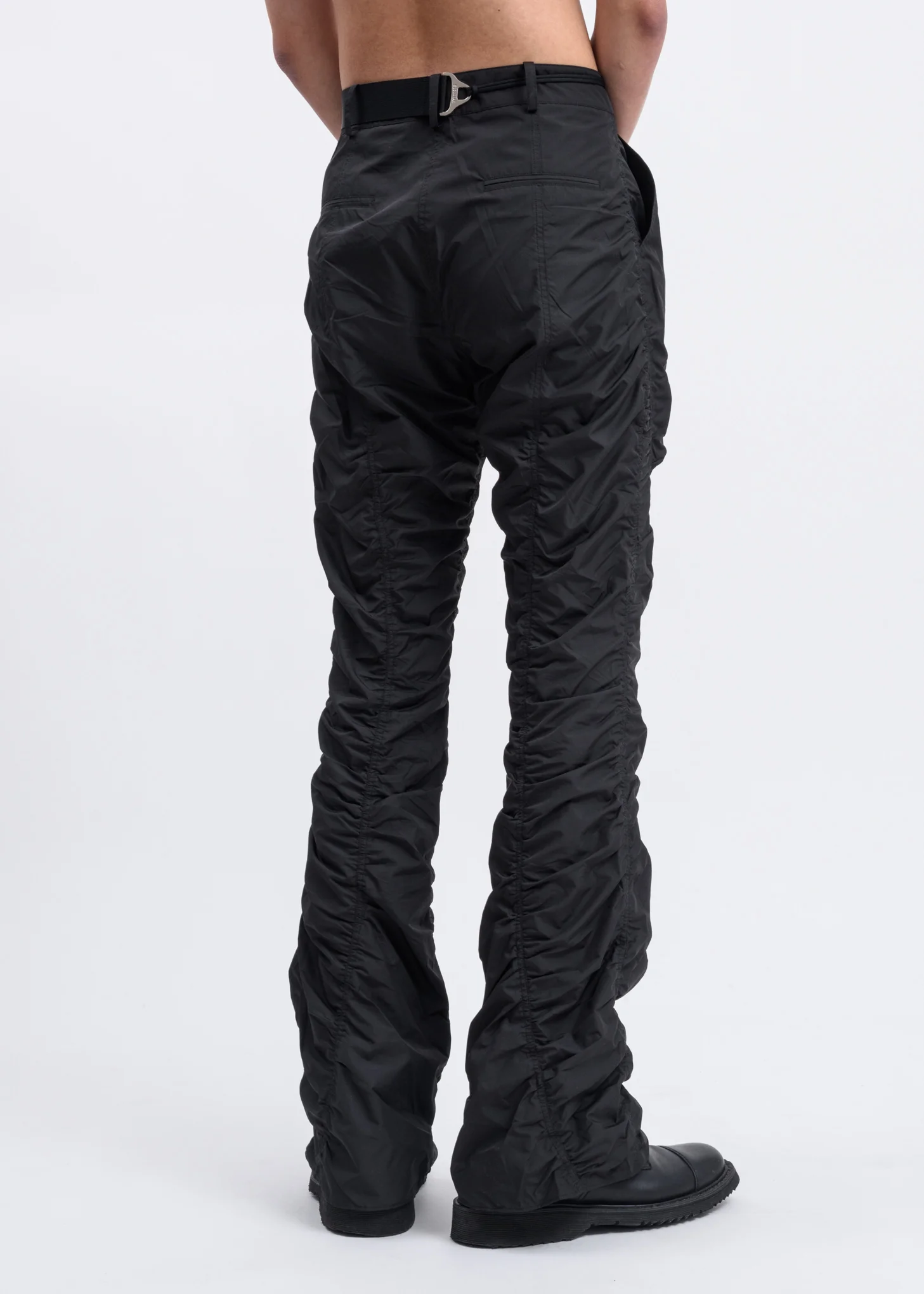 Black Shirring Pants - Image 4