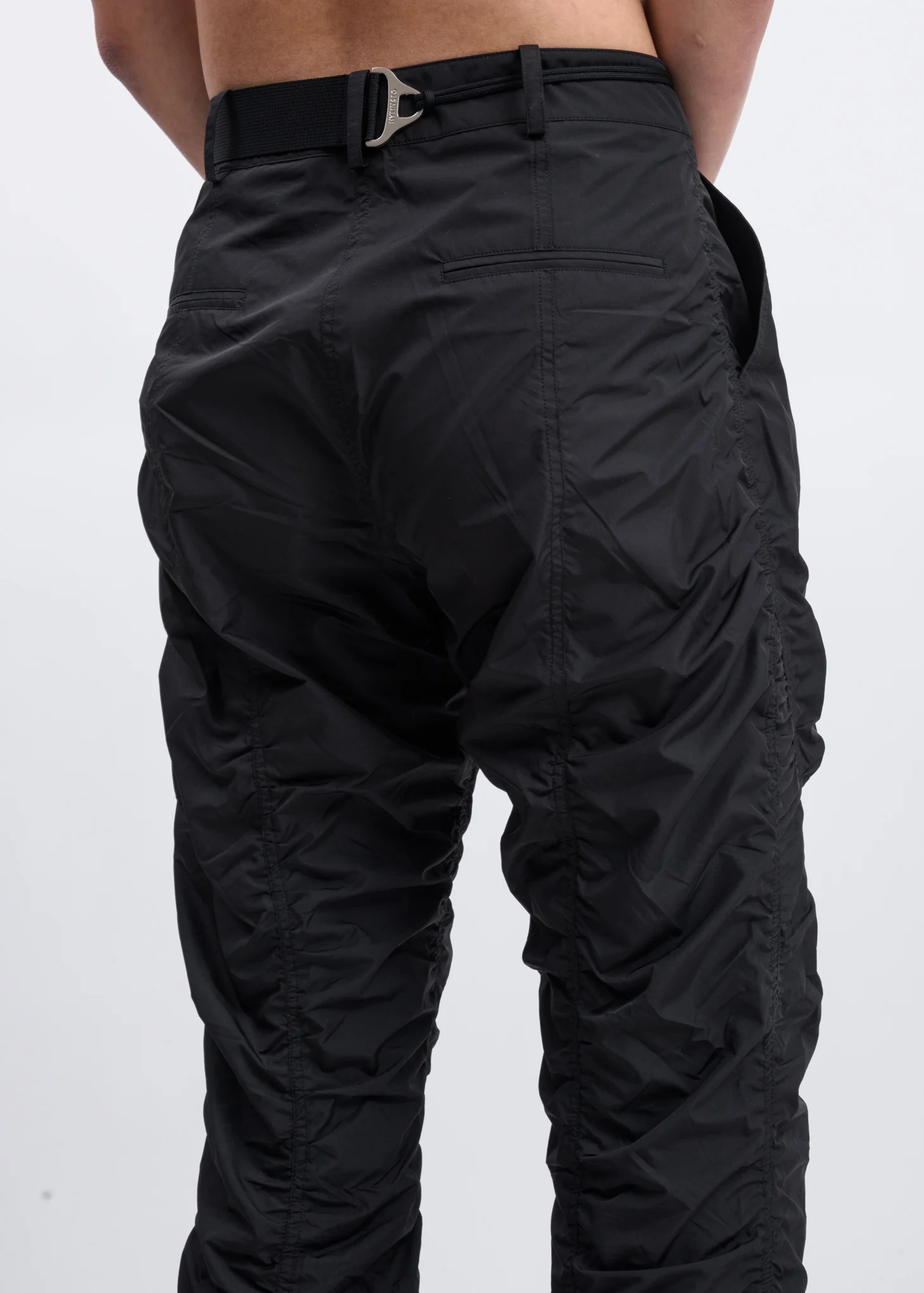 Black Shirring Pants - Image 6