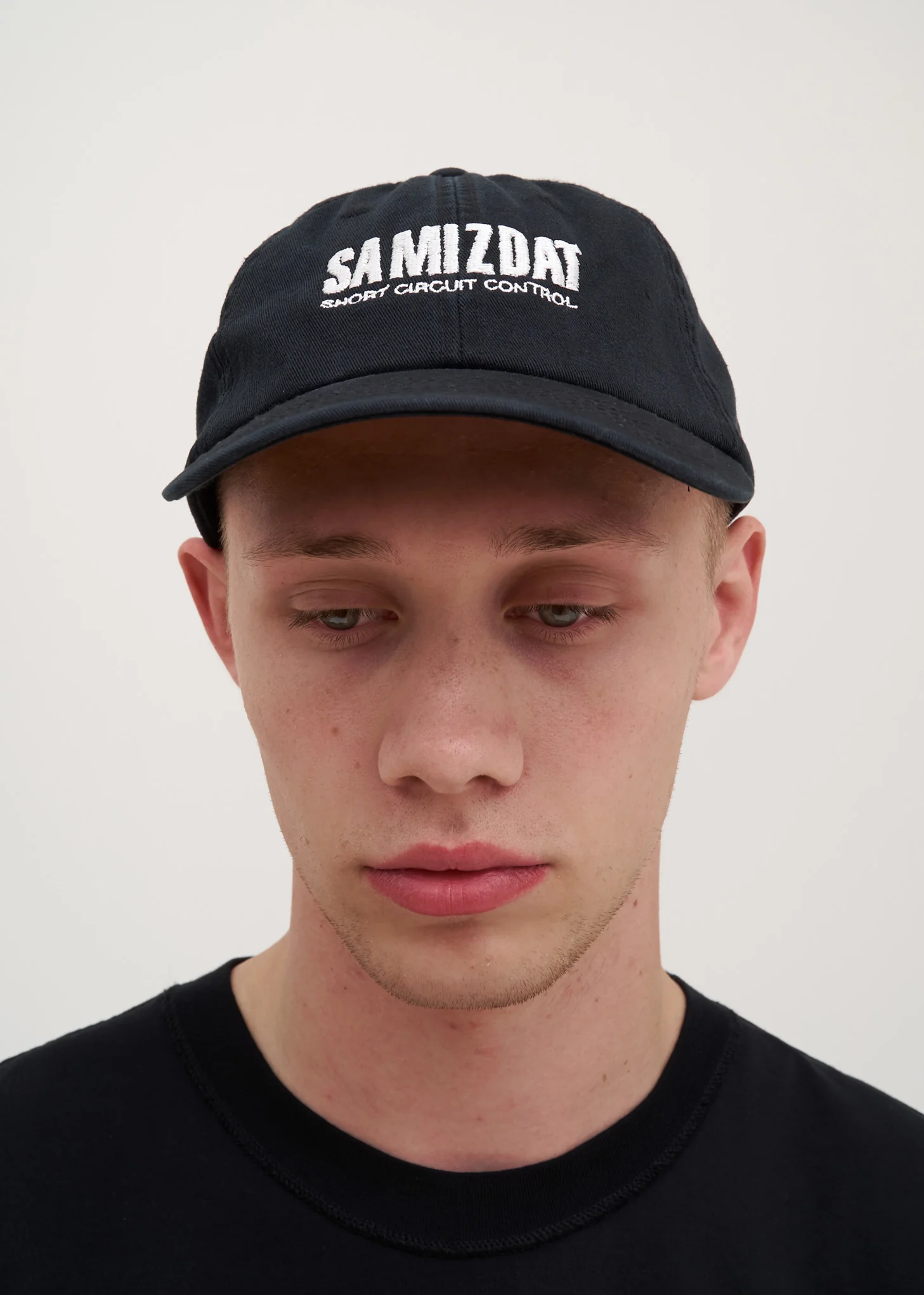 Black White Short Circuit Cap - Image 4