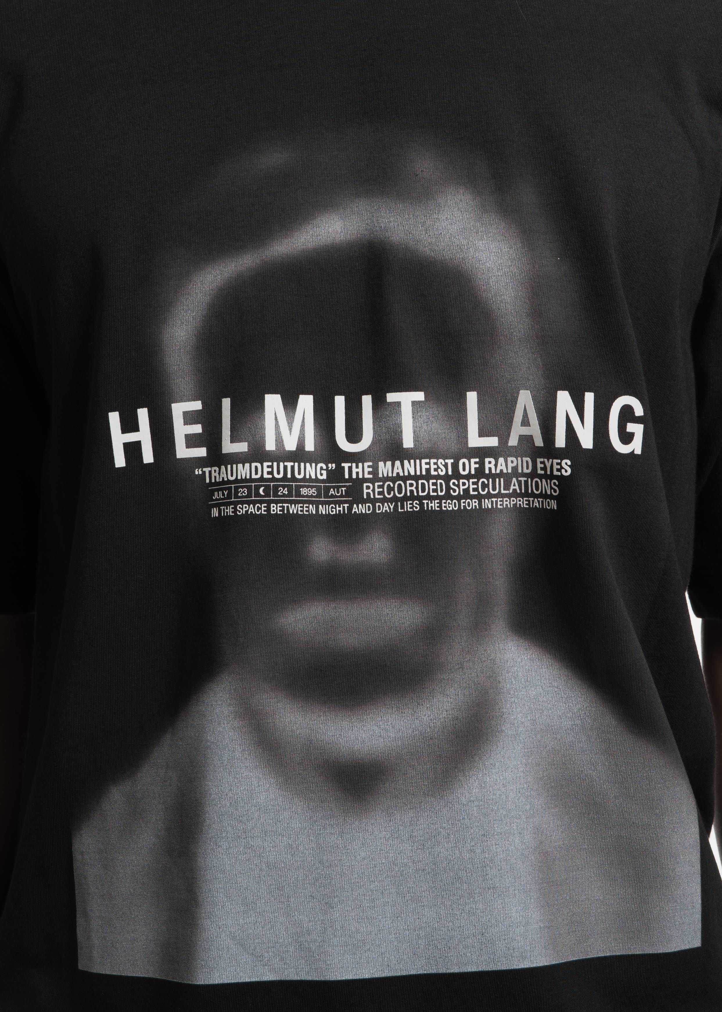 Black Short Sleeve Ghost Face T-Shirt - Image 4