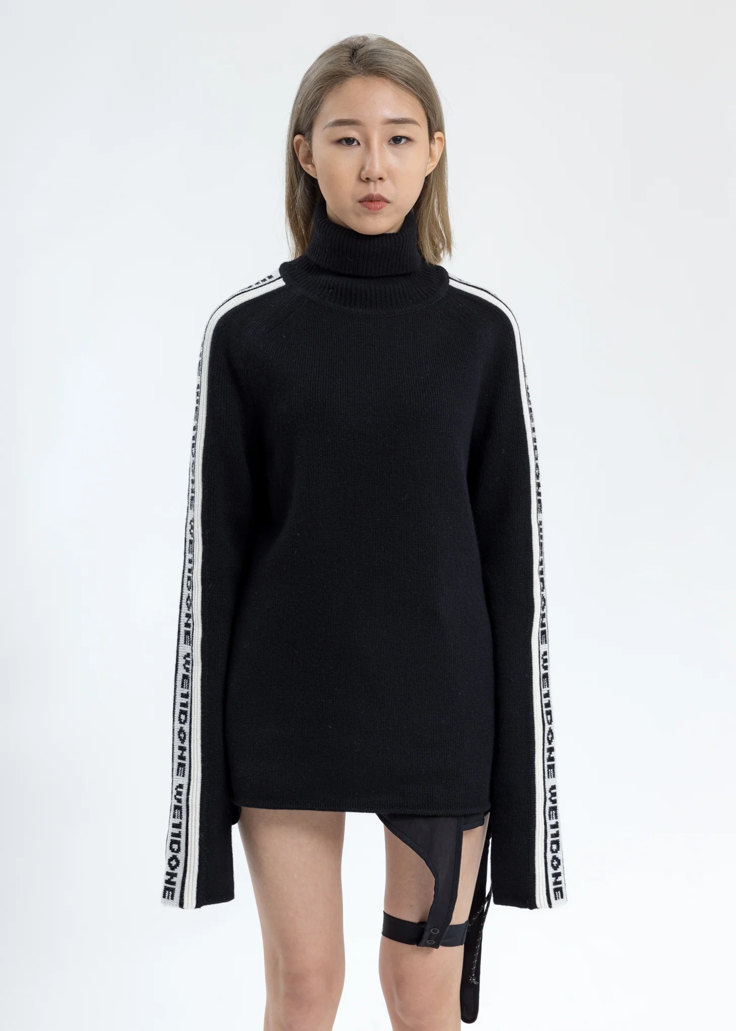 Black Side WE11DONE Turtle Neck