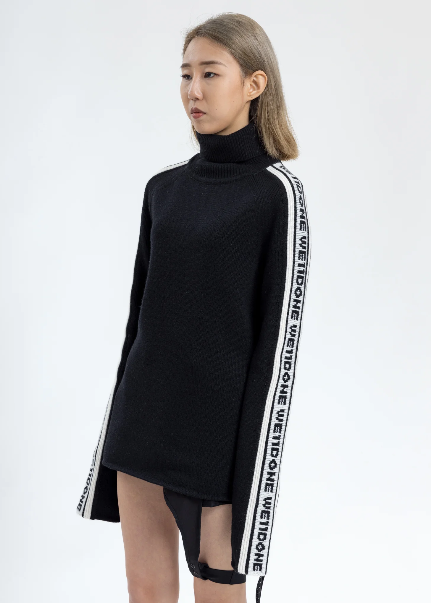 Black Side WE11DONE Turtle Neck - Image 3
