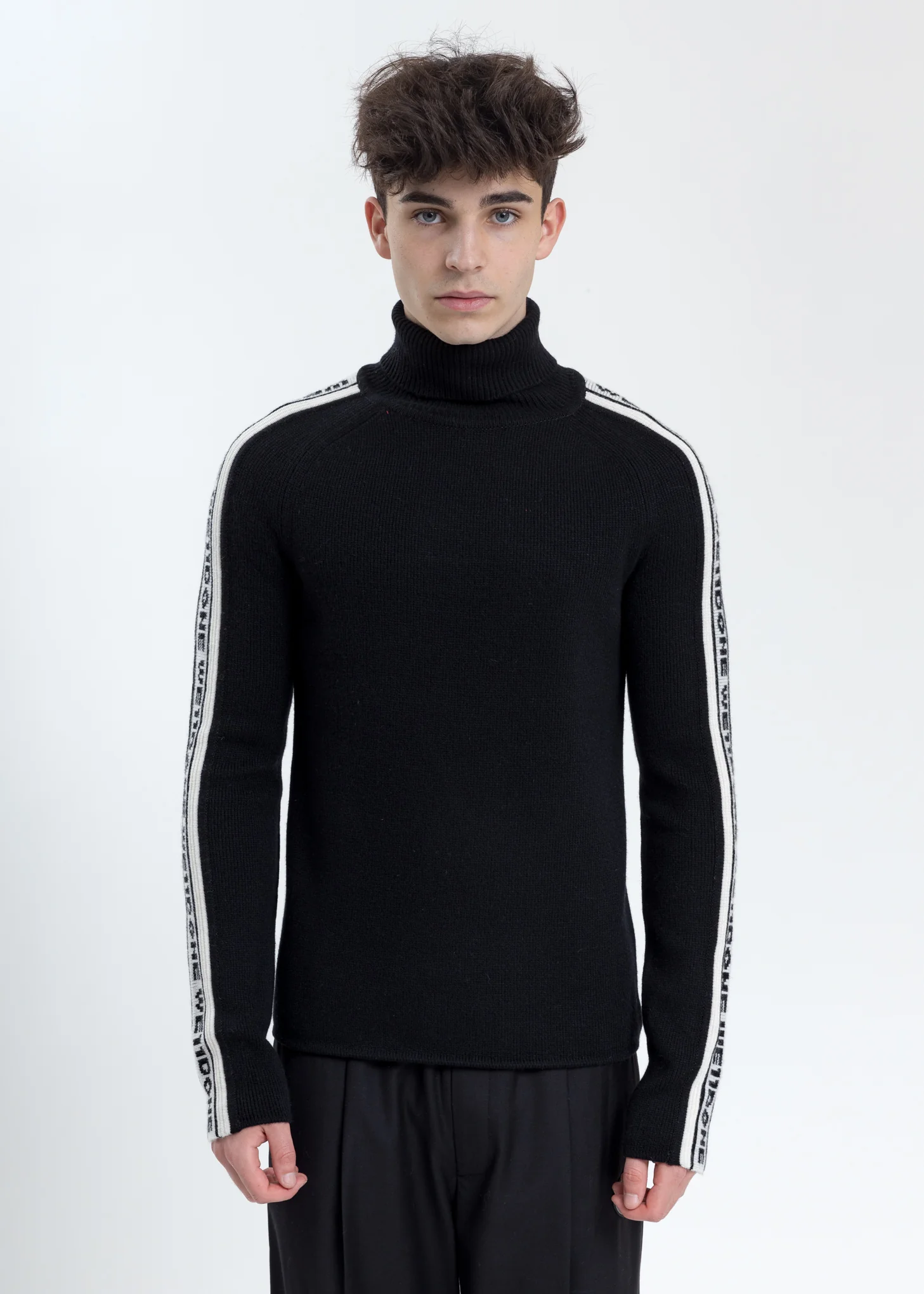 Black Side WE11DONE Turtle Neck