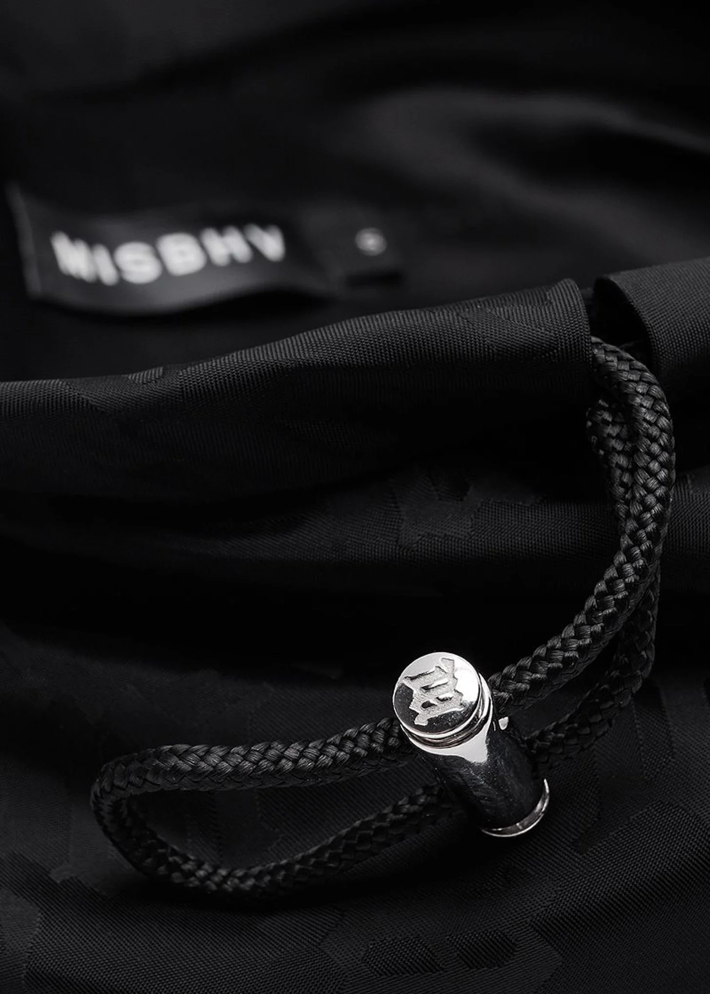 Black SIGNATURE MONOGRAM Beret - Image 7