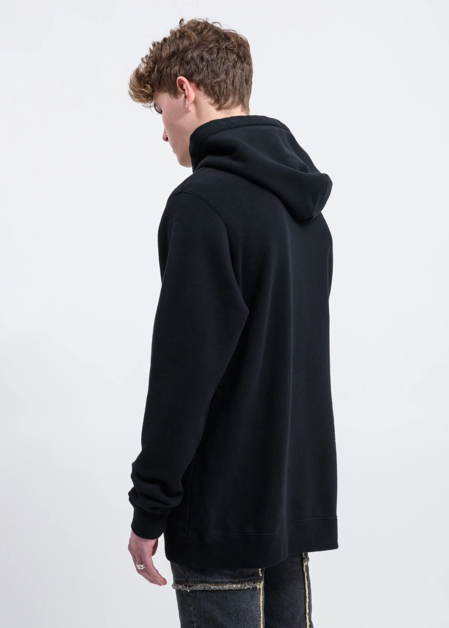Black Silver House Hoodie - Image 4