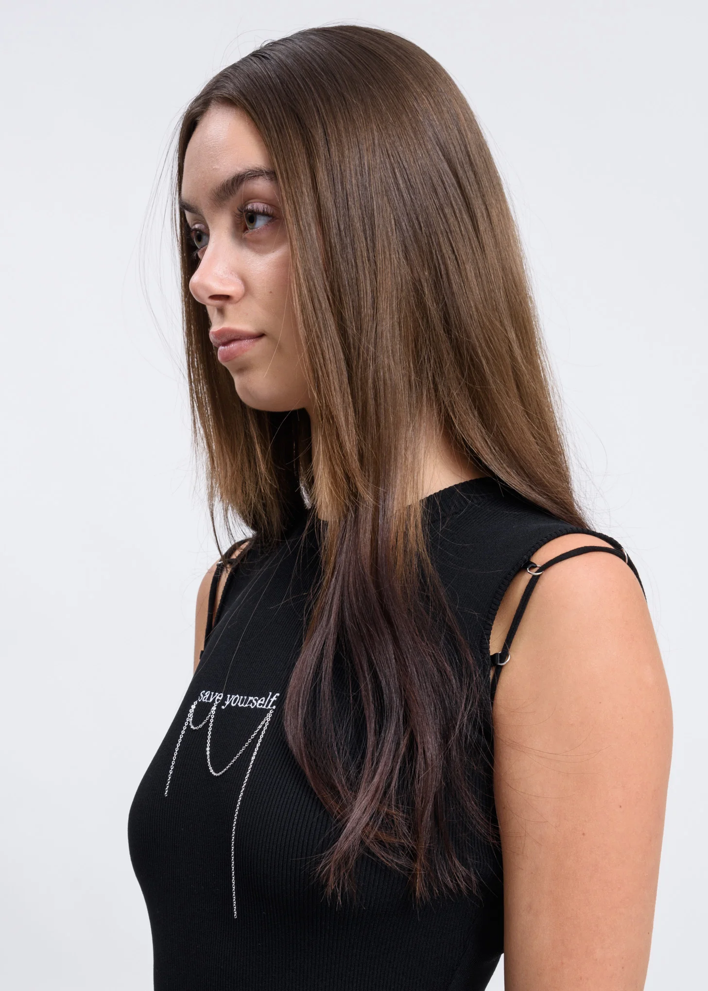 Black Sleeveless Dress - Image 7