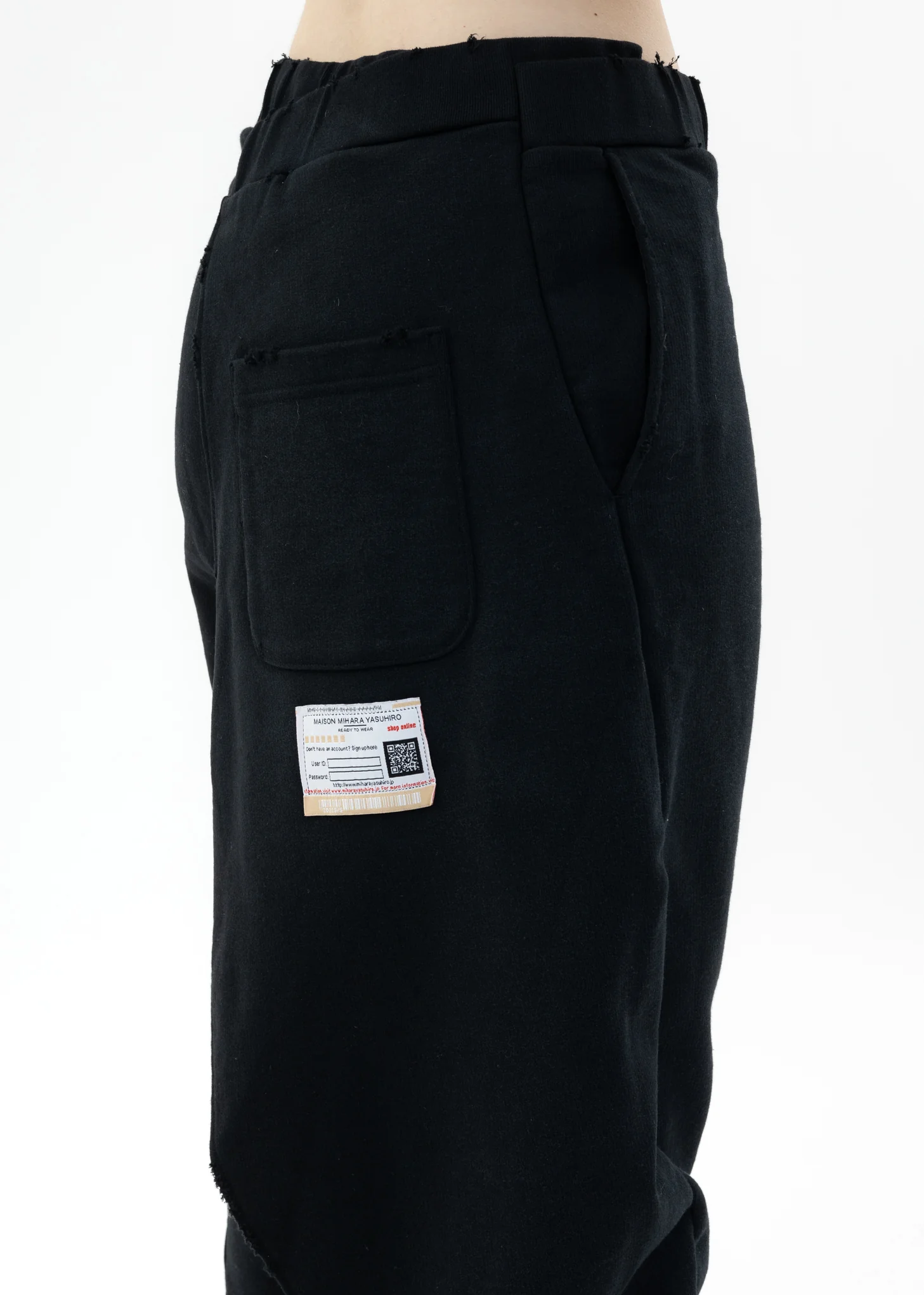 Black Slided Piece Pants - Image 4