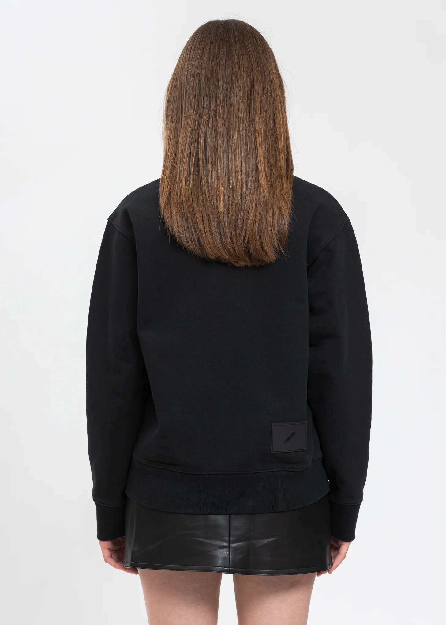 Black Slim Logo Sweater - Image 4