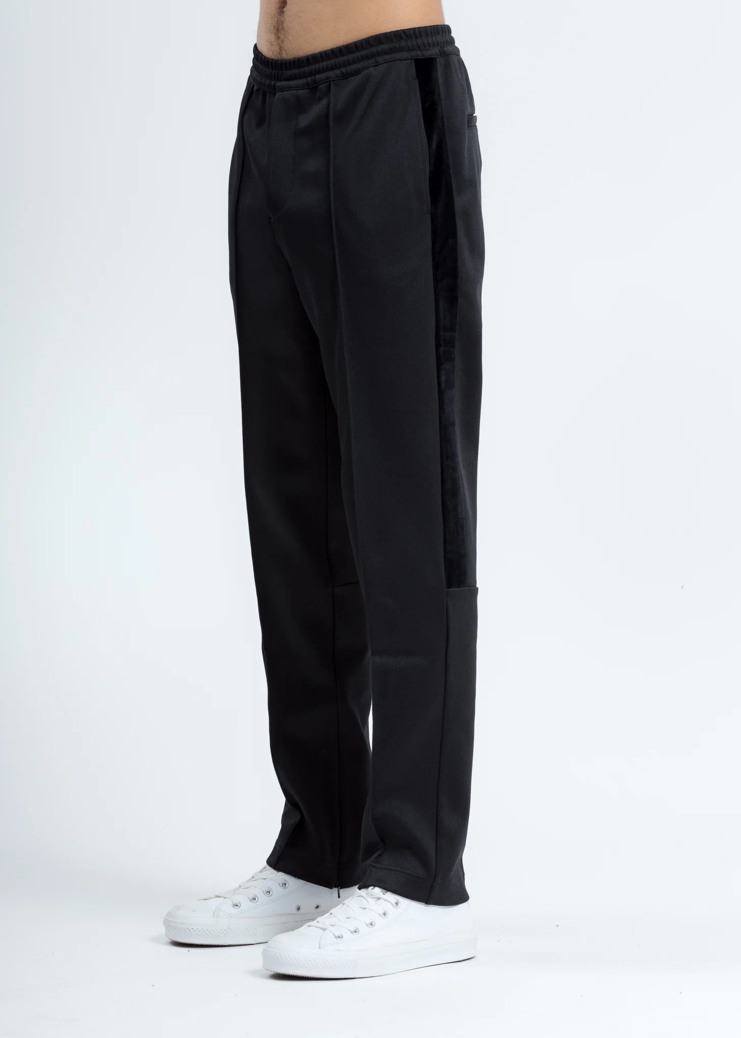 Black Slim Track Pant - Image 3