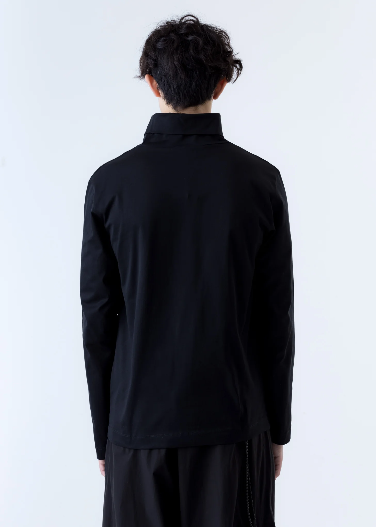 Black Small Accent Award Turtleneck - Image 4