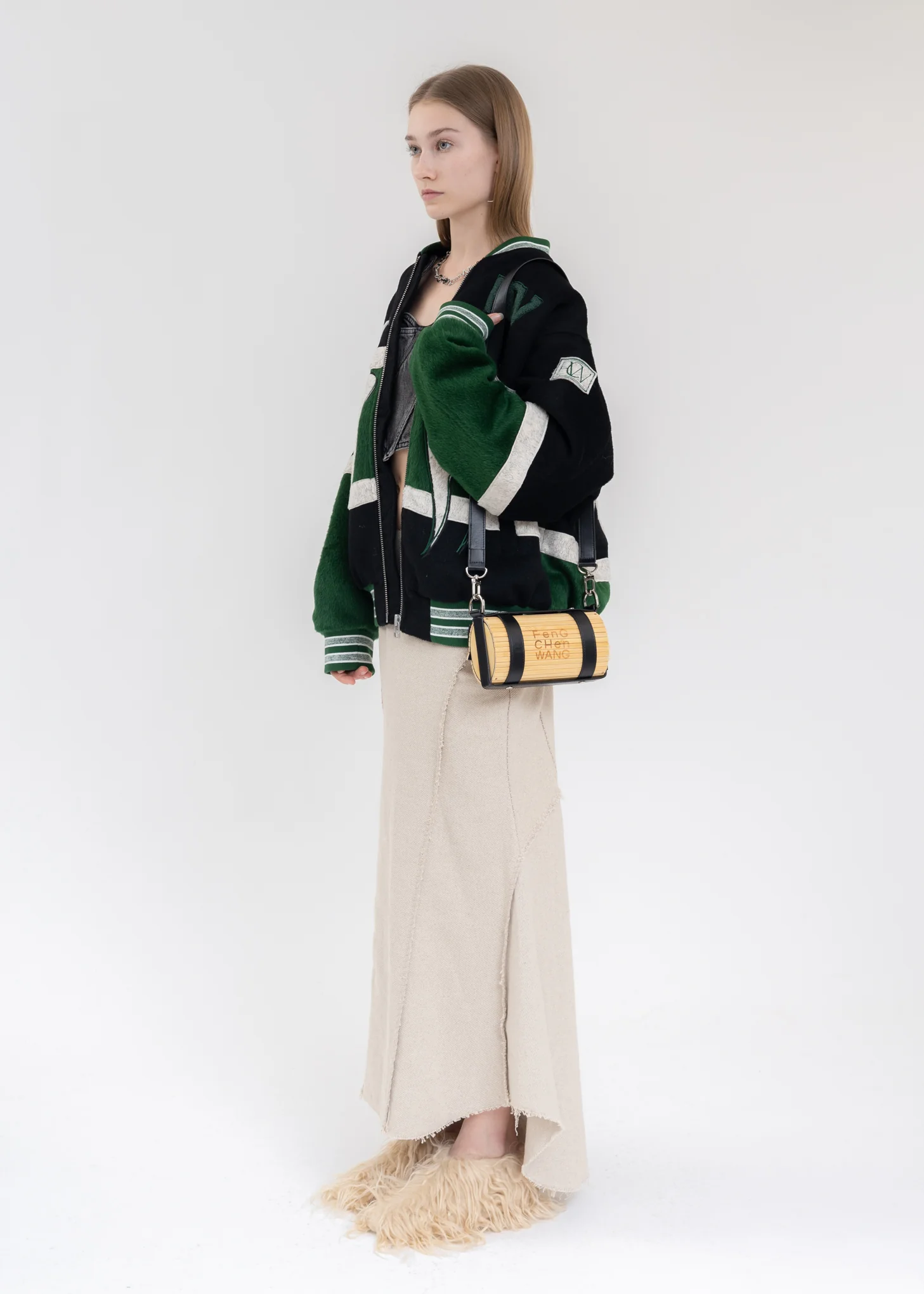 Black Small Bamboo Bag (Classic) - Image 4