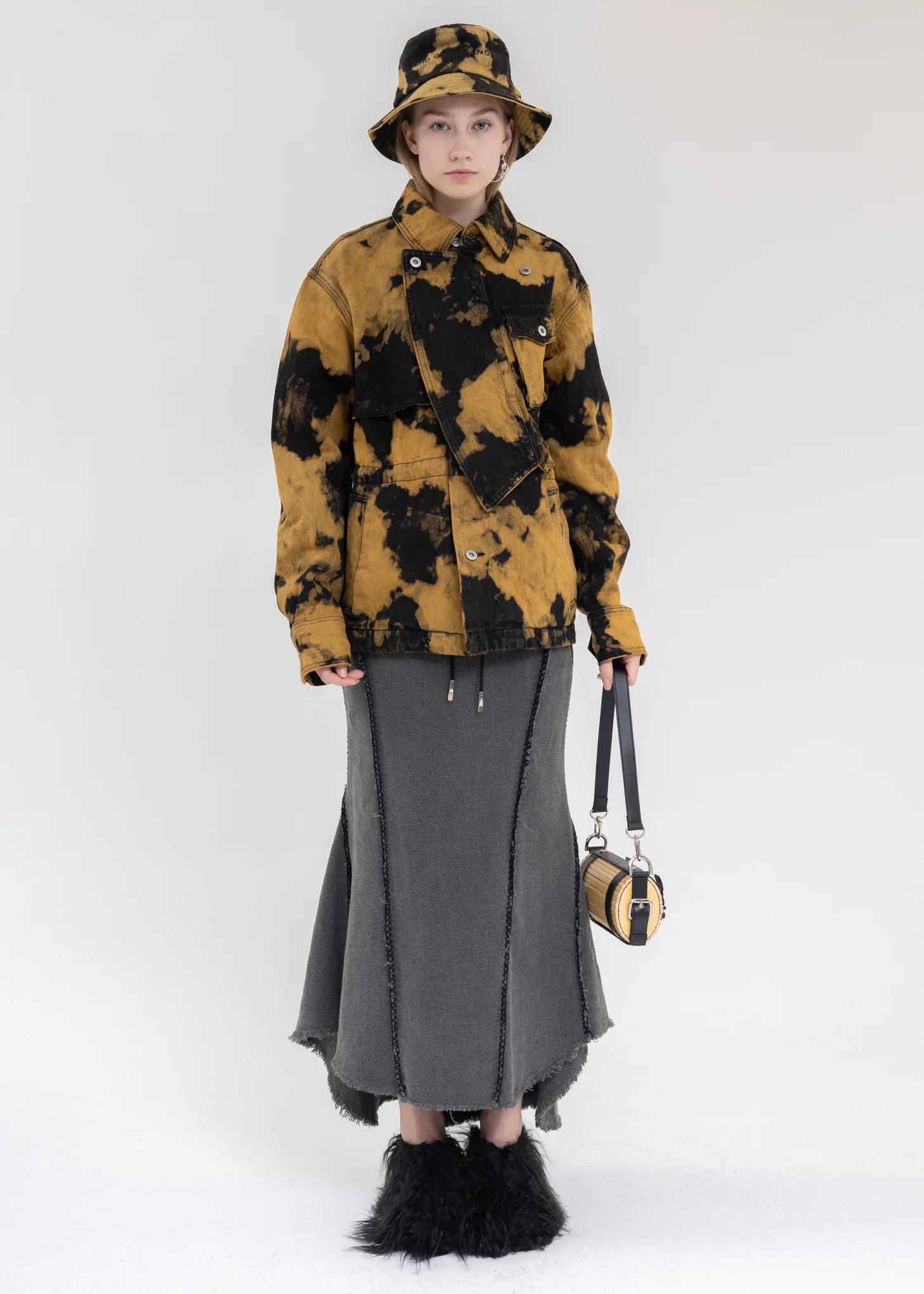 Black Small Bamboo Bag (Classic) - Image 5