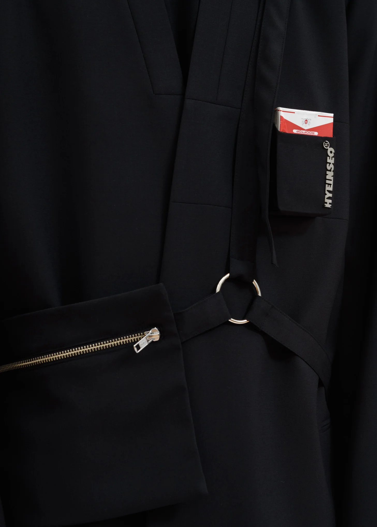 Black Smoker's Jacket - Image 3
