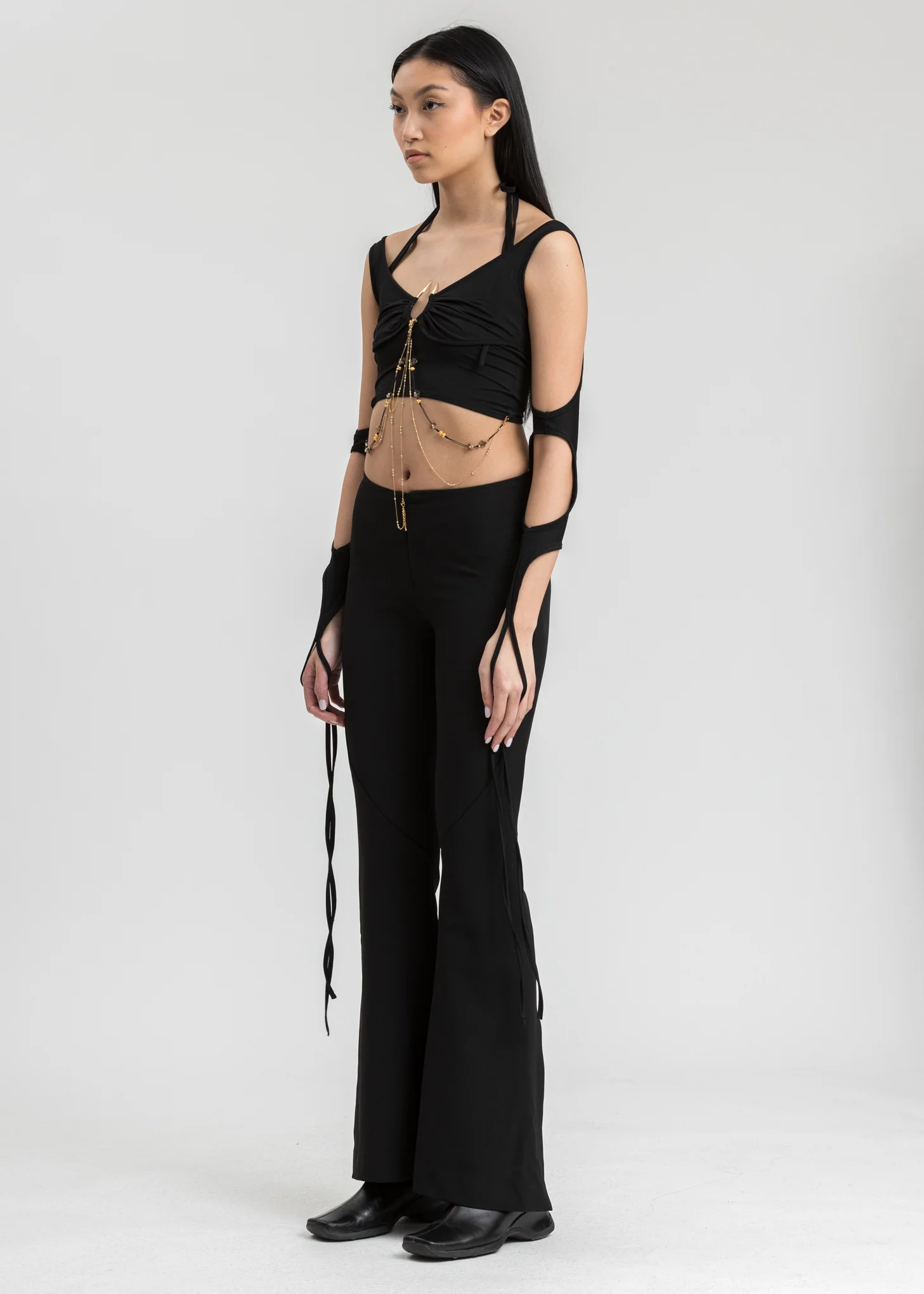 Black Som halfter With Sleeves - Image 3