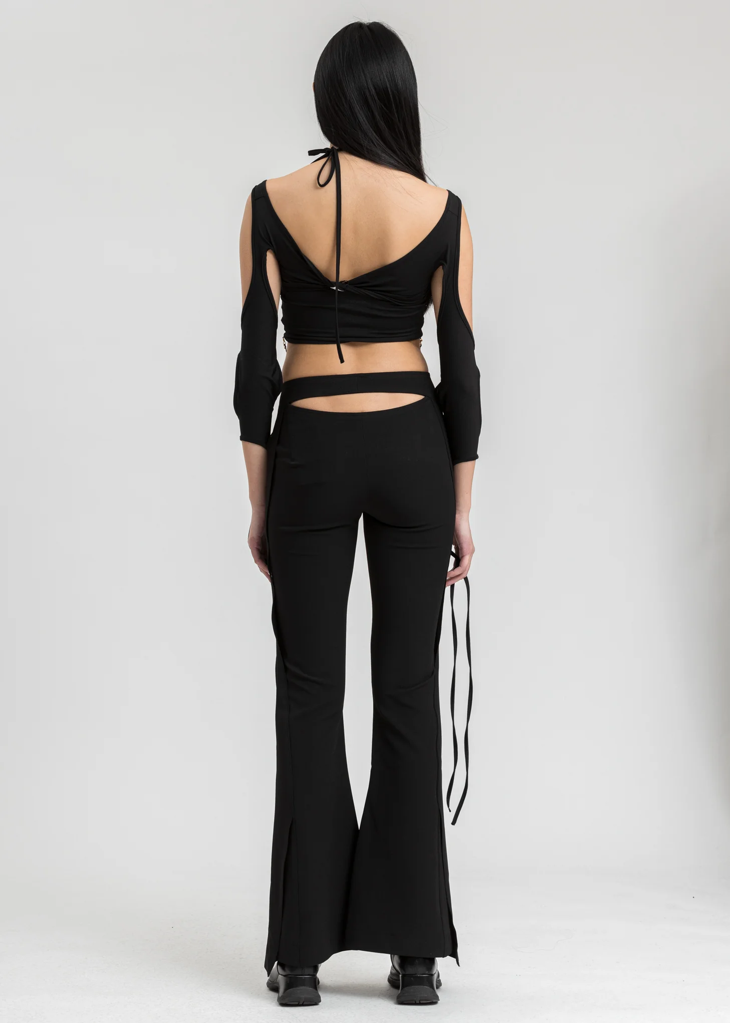 Black Som halfter With Sleeves - Image 4