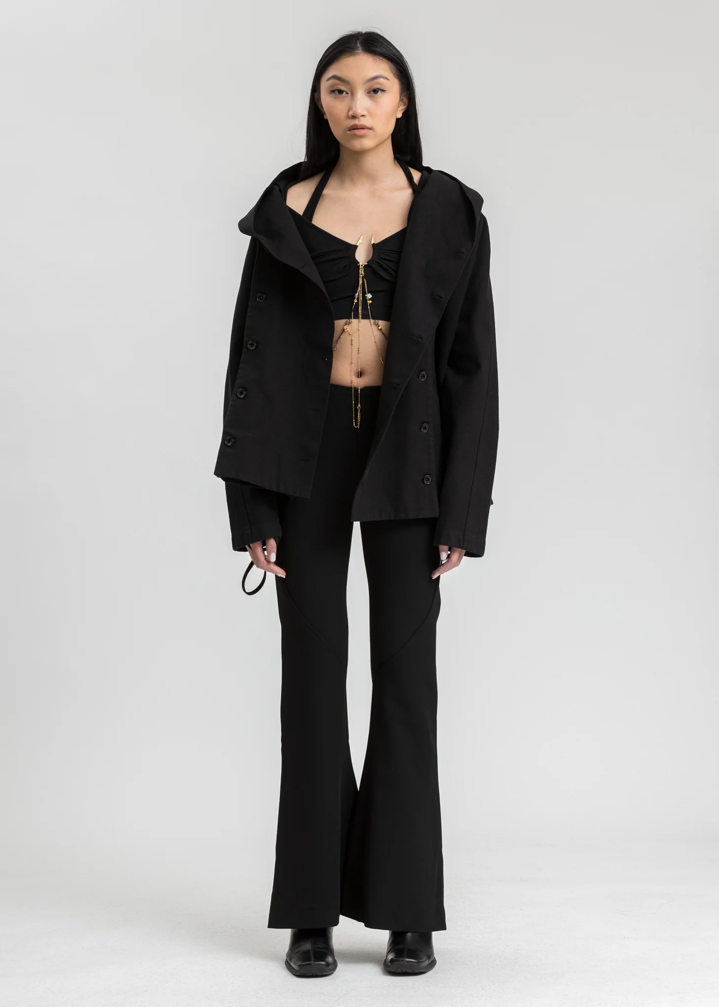 Black Som halfter With Sleeves - Image 6