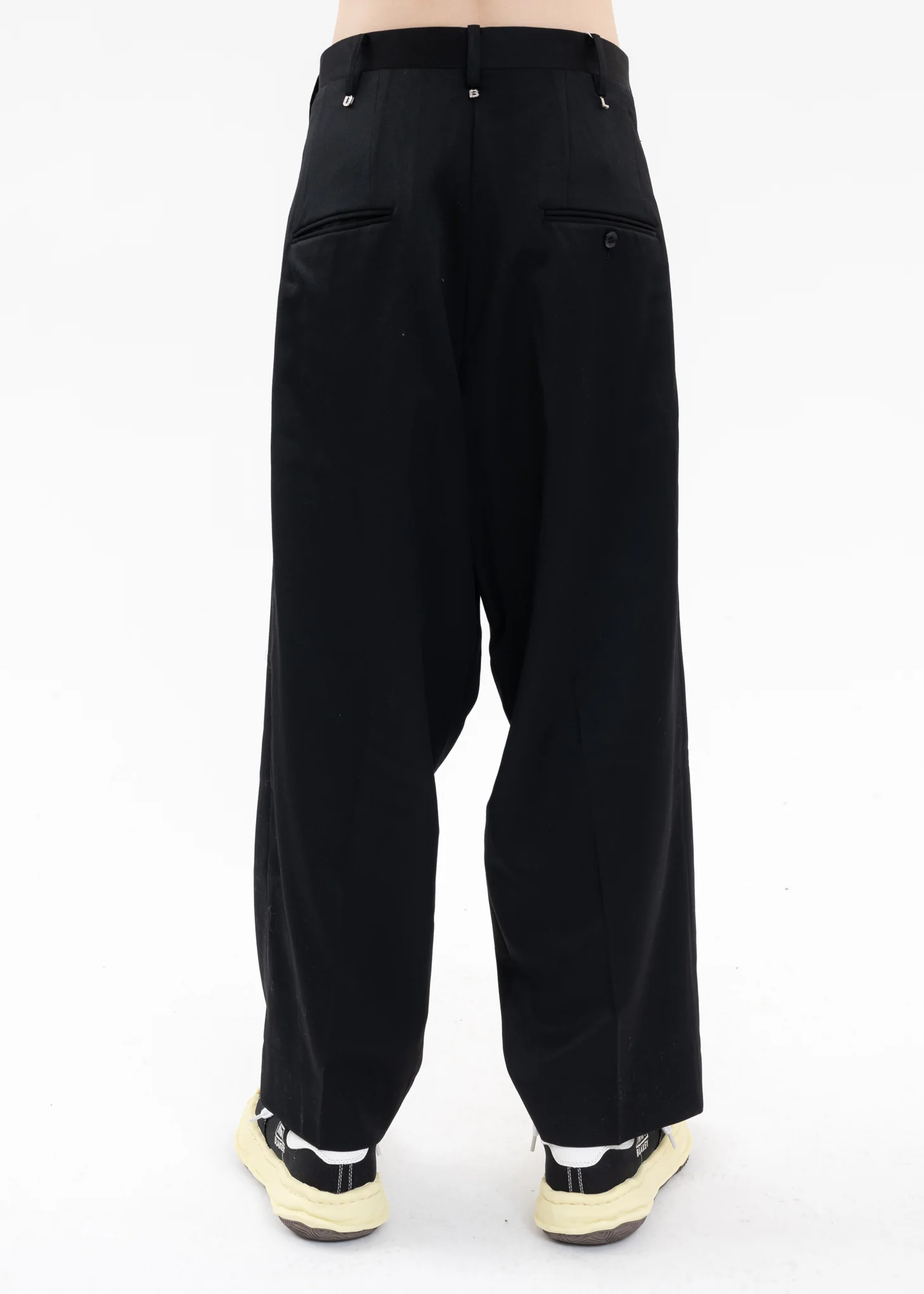 Black SOMEONE'S PERSONAL SIZE TROUSERS - Image 2