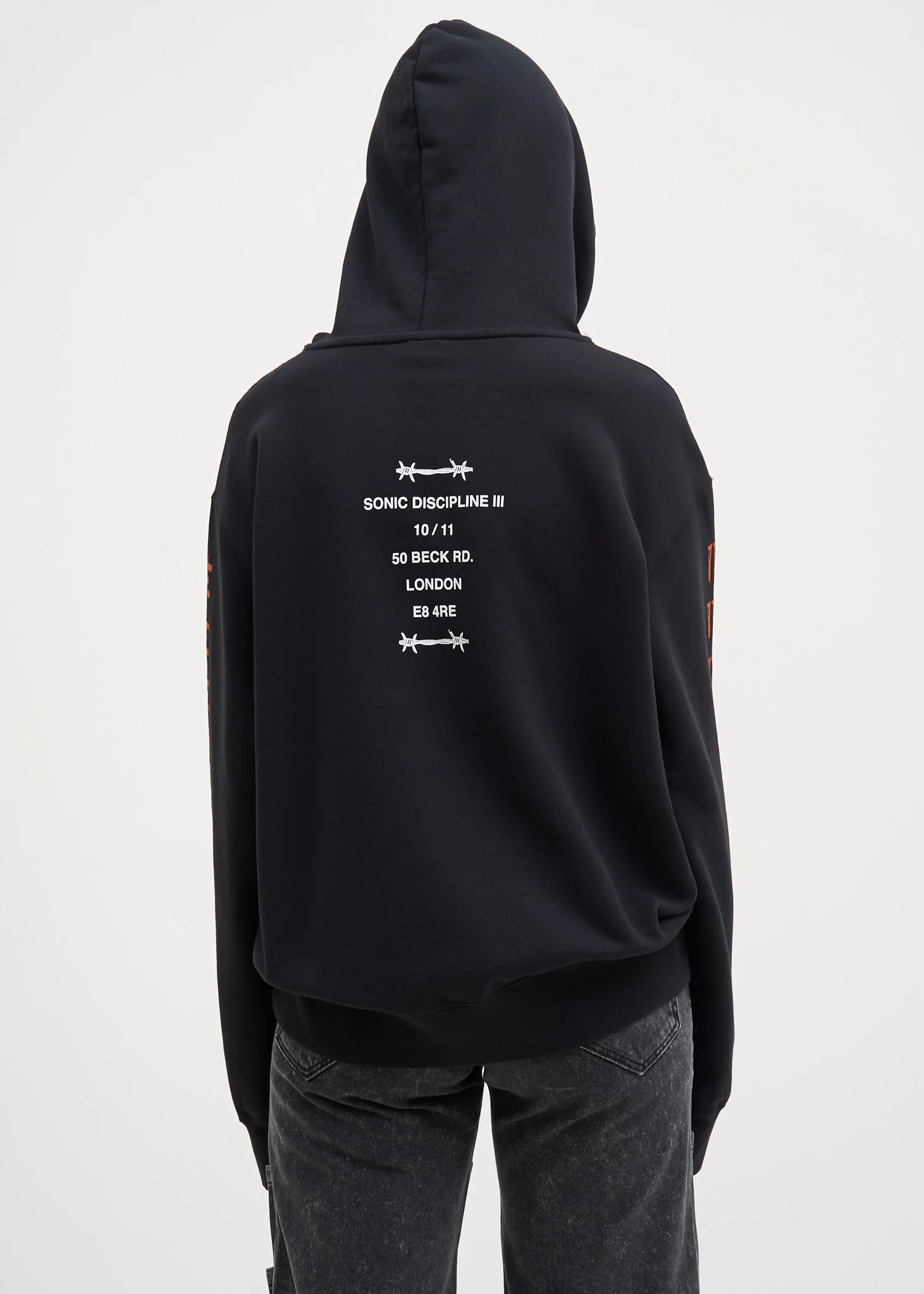 Black Sonic Discipline III Hoodie - Image 3