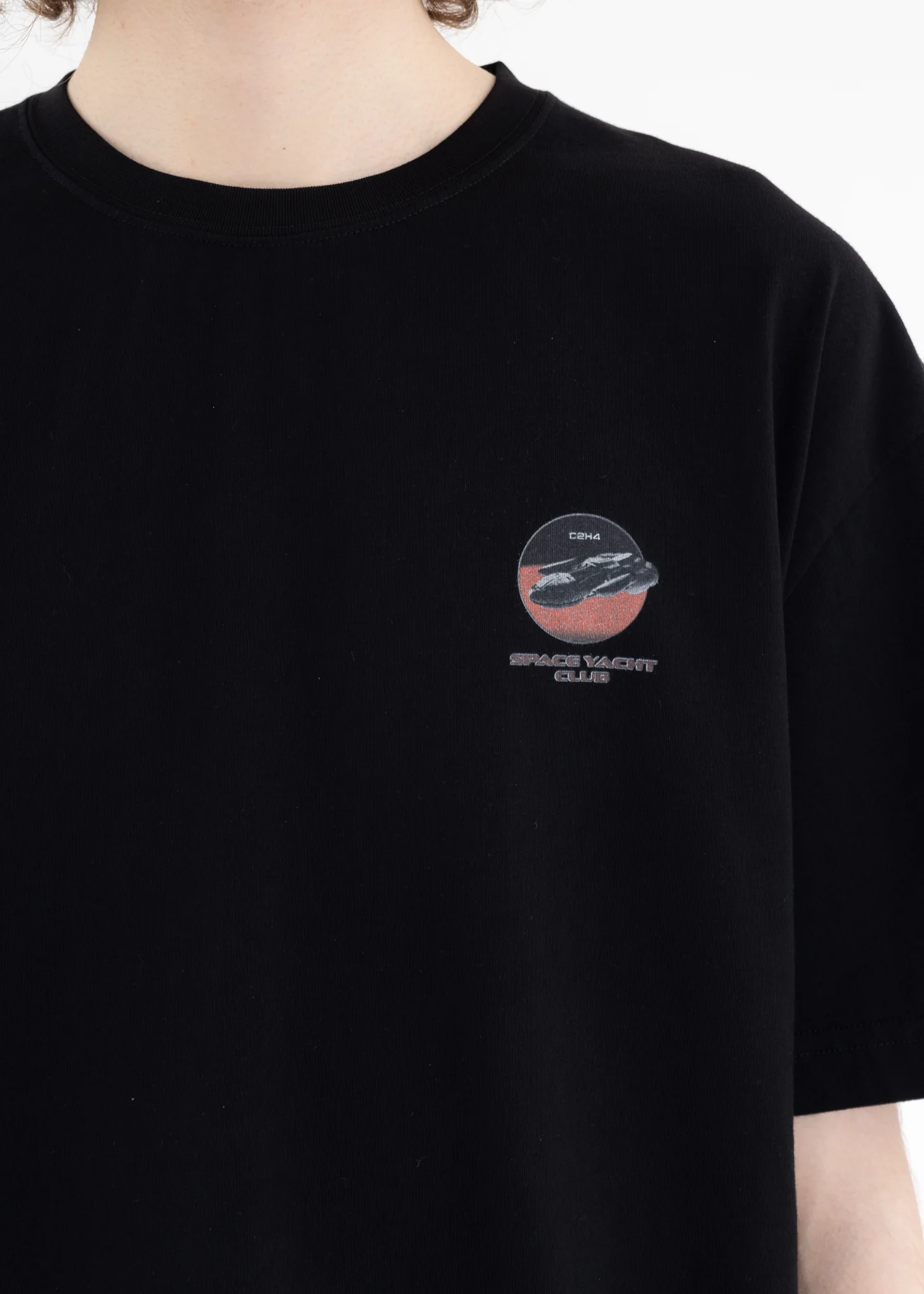 Black Space Yacht T-shirt - Image 4