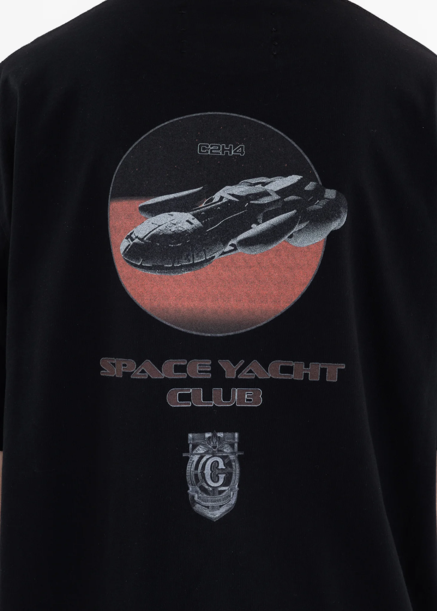 Black Space Yacht T-shirt - Image 5