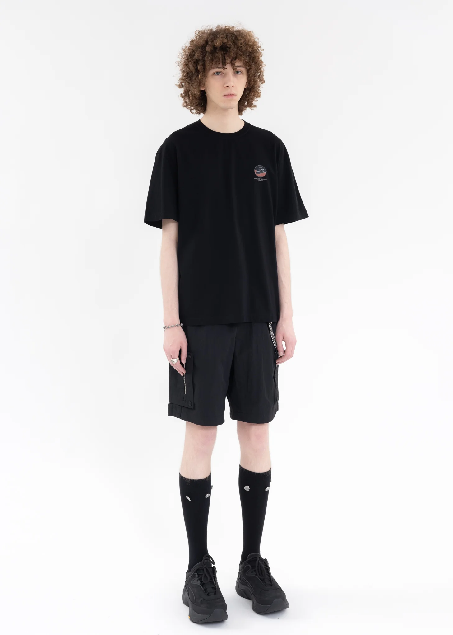 Black Space Yacht T-shirt - Image 6