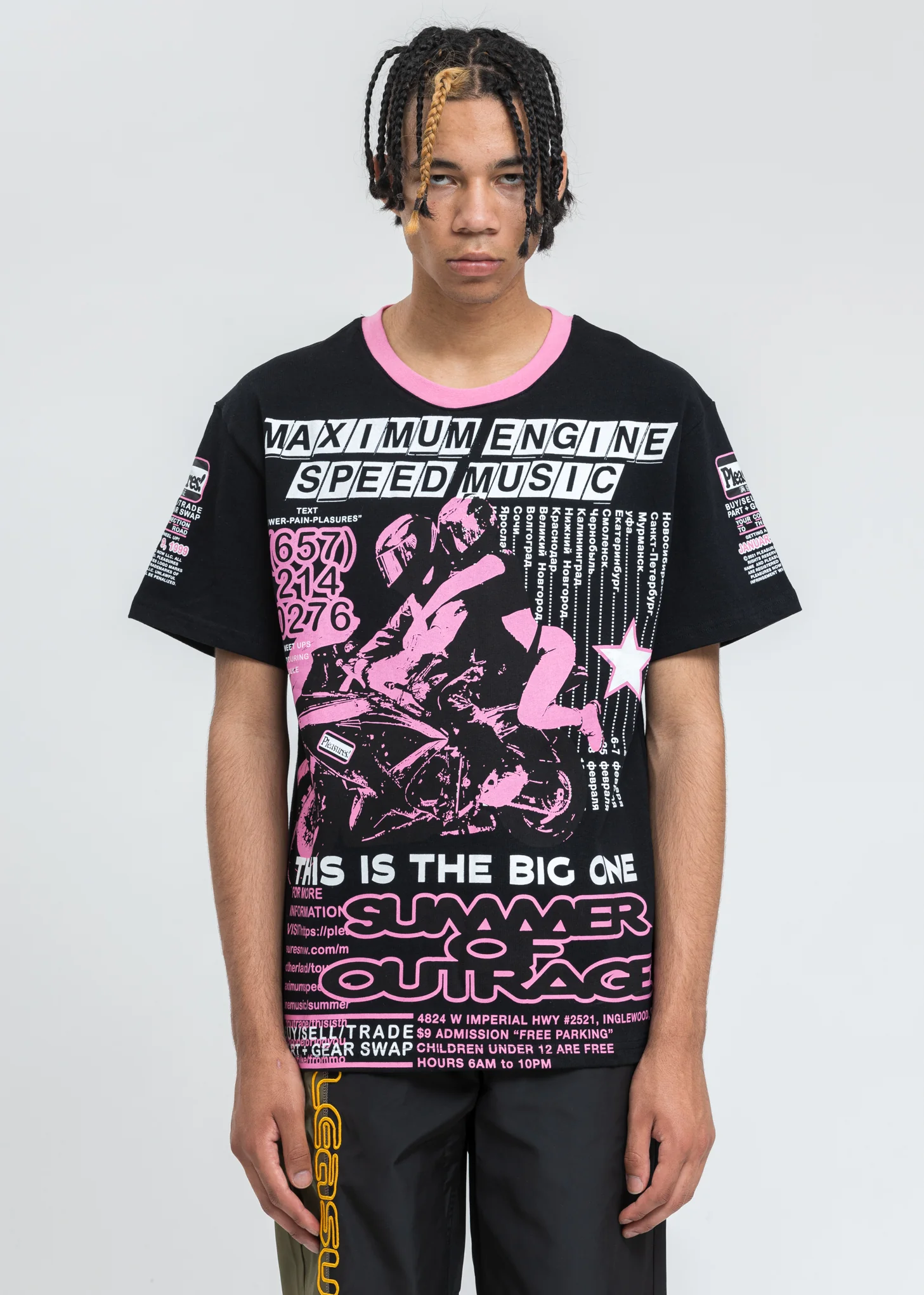 Black Speed Music Heavyweight T-Shirt