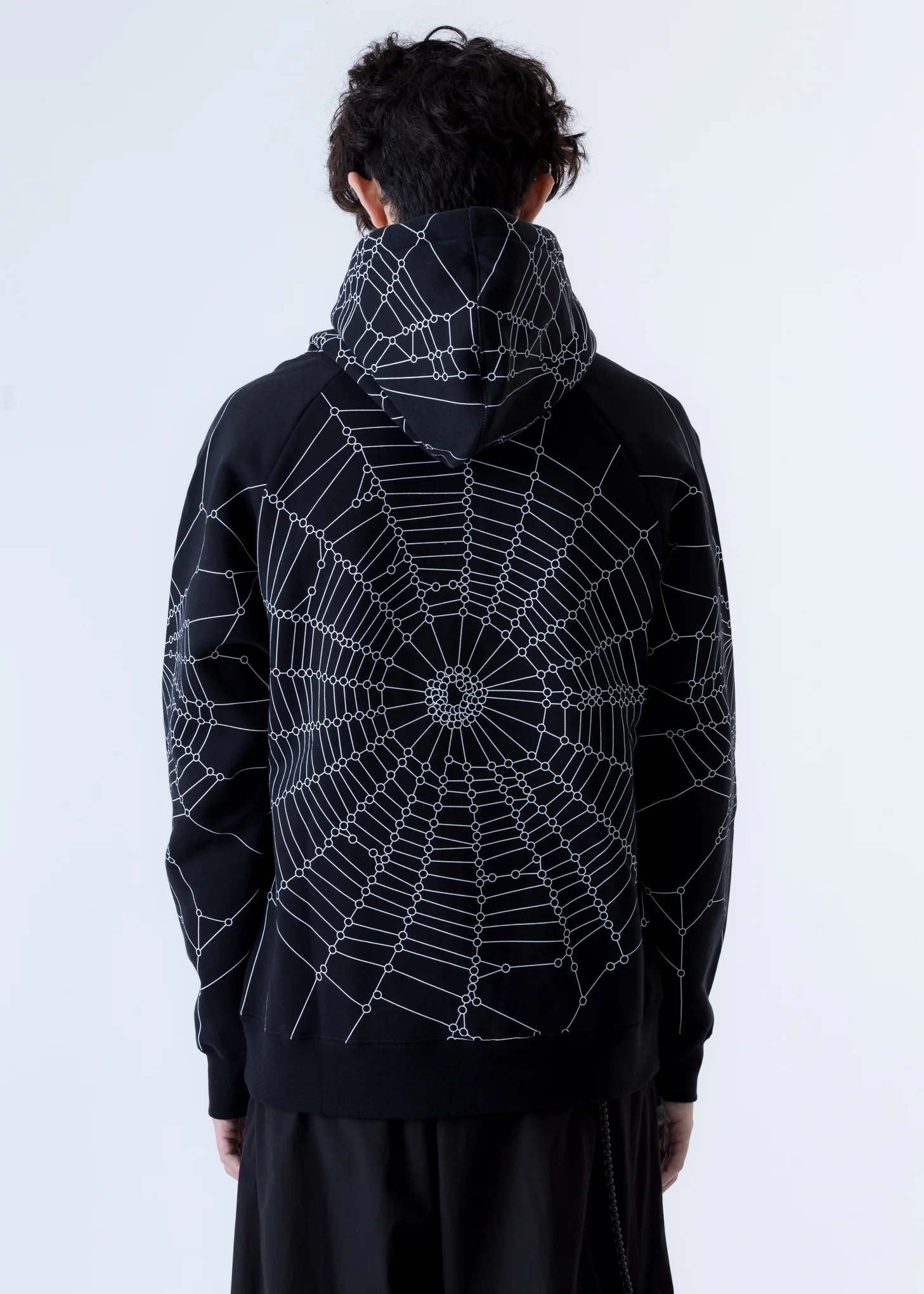 Black Spider Wed Racing Hoodie - Image 6