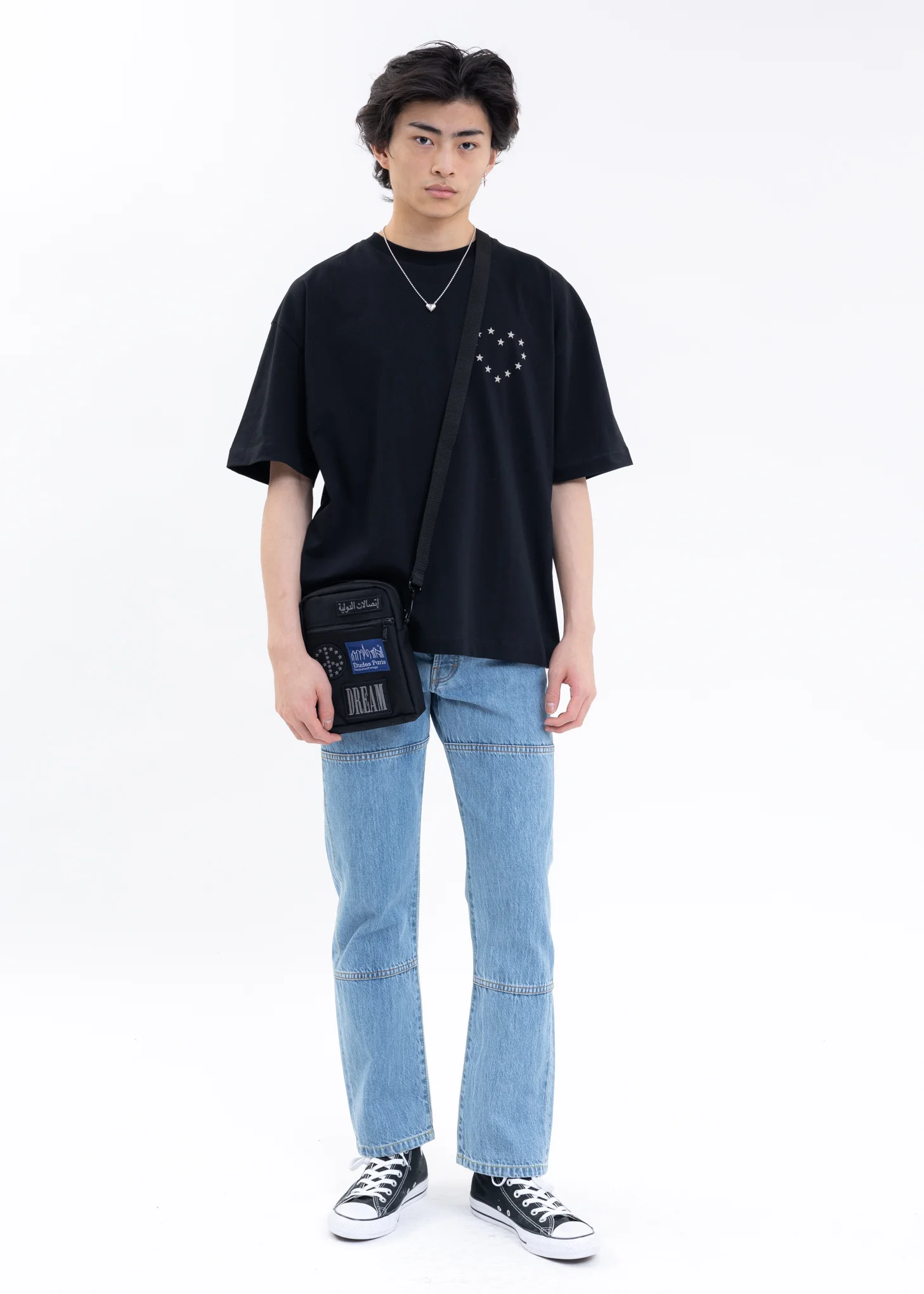 Black SPIRIT CÅ’UROPA T-Shirt - Image 6