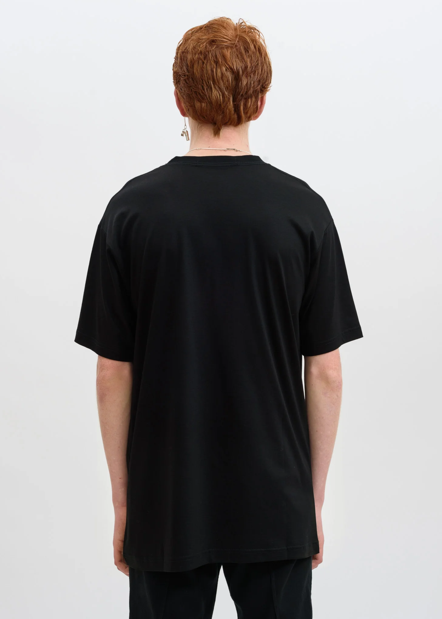 Black Splatter Eagle T-Shirt - Image 2
