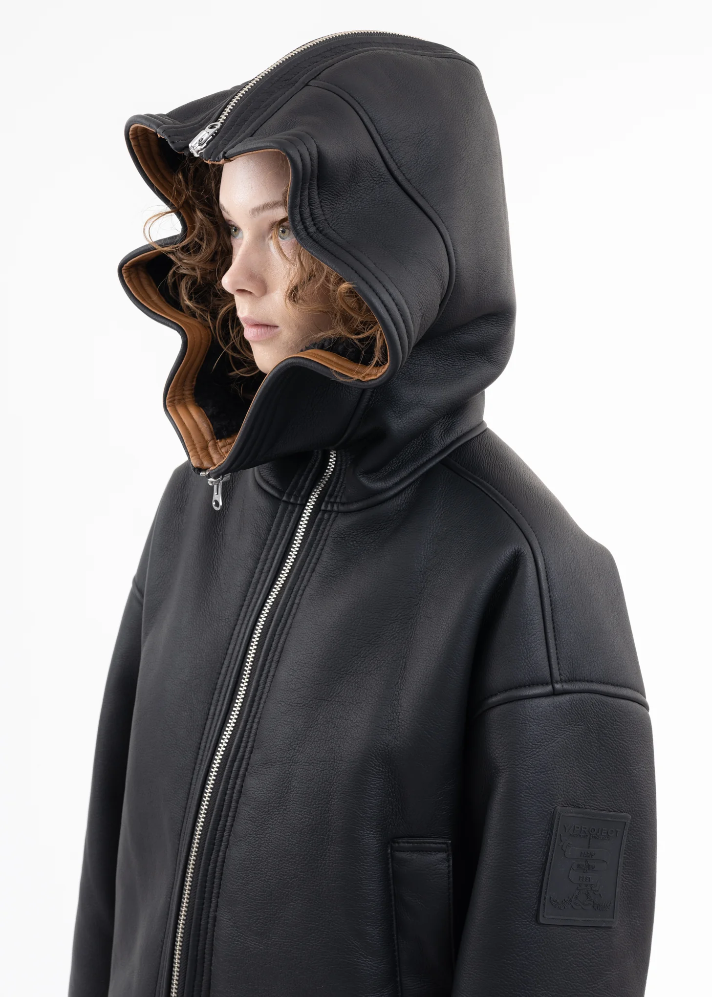 BLACK SPLIT WIRE JACKET - Image 5