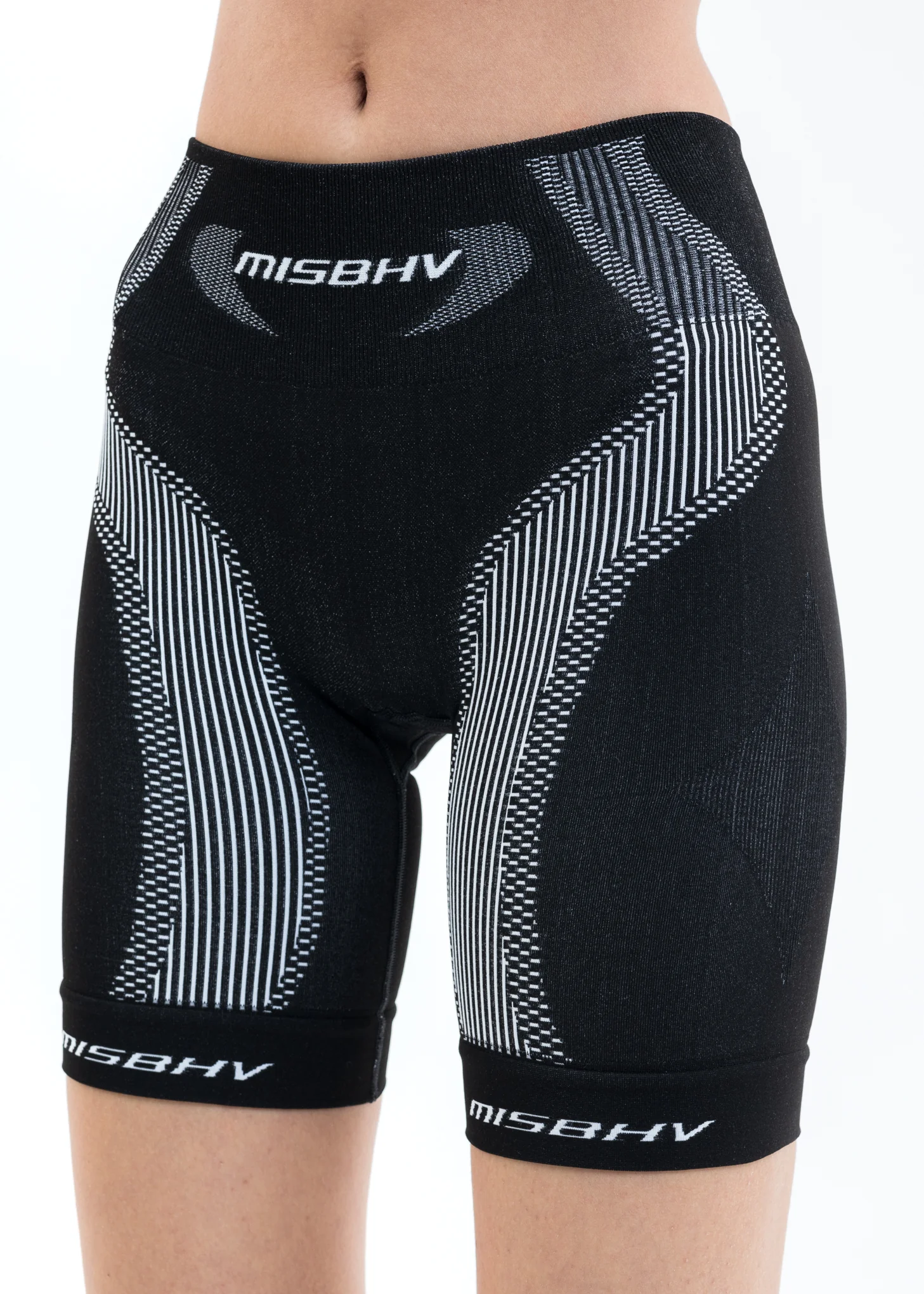 Black SPORT ACTIVE CLASSIC BIKER Shorts - Image 4