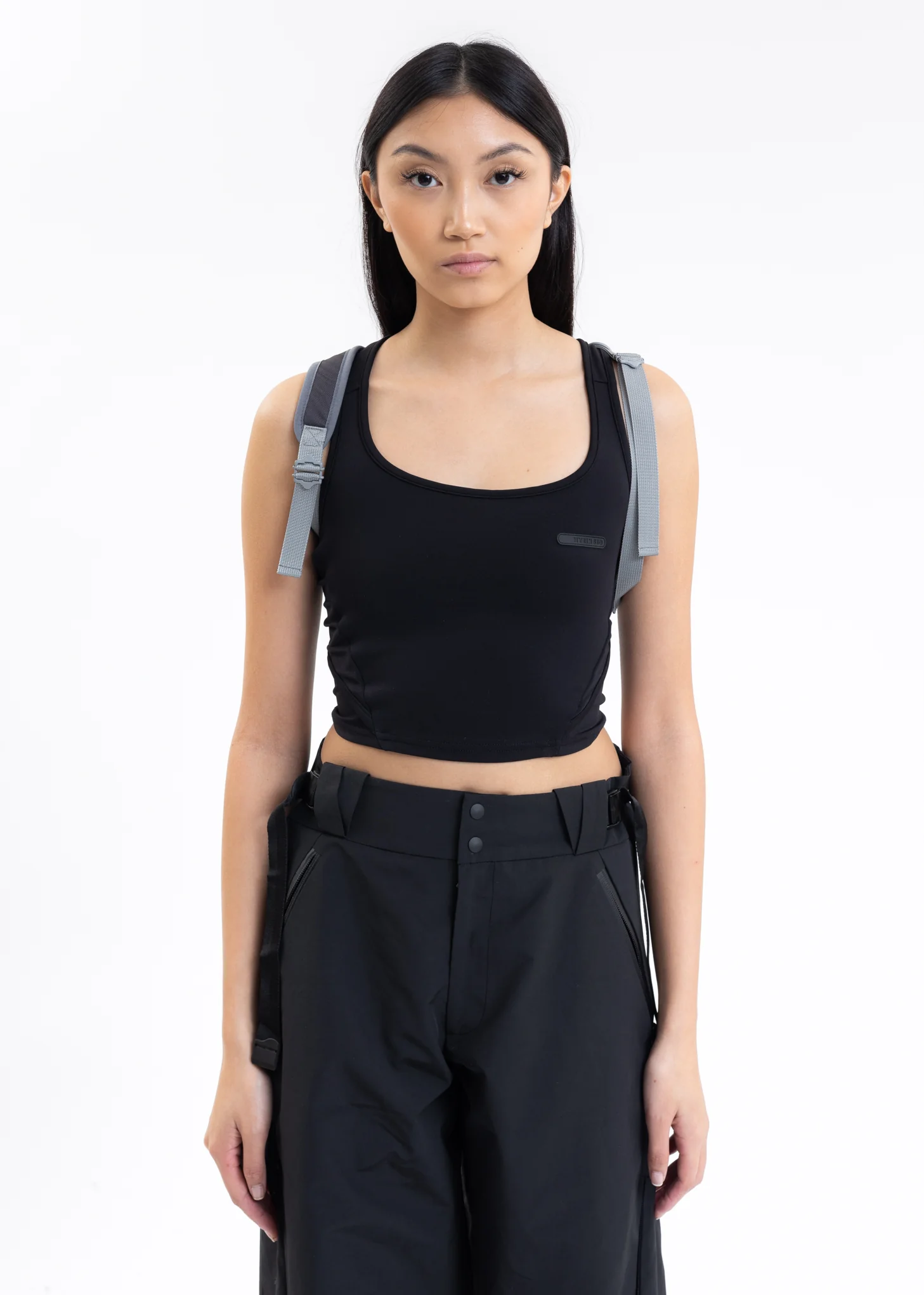 Black SPORT TANK w/ BACKSTRAP