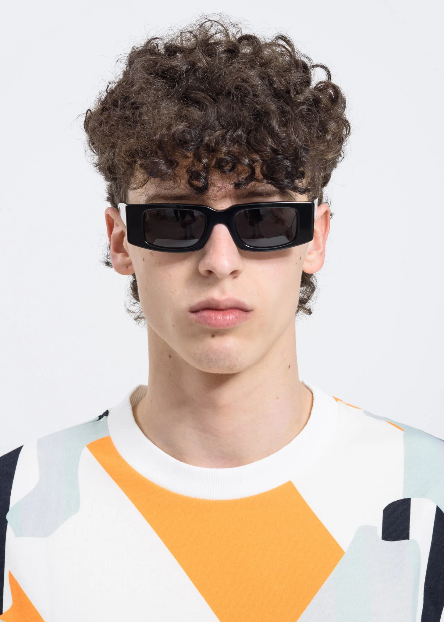 Black Square Sunglasses - Image 4