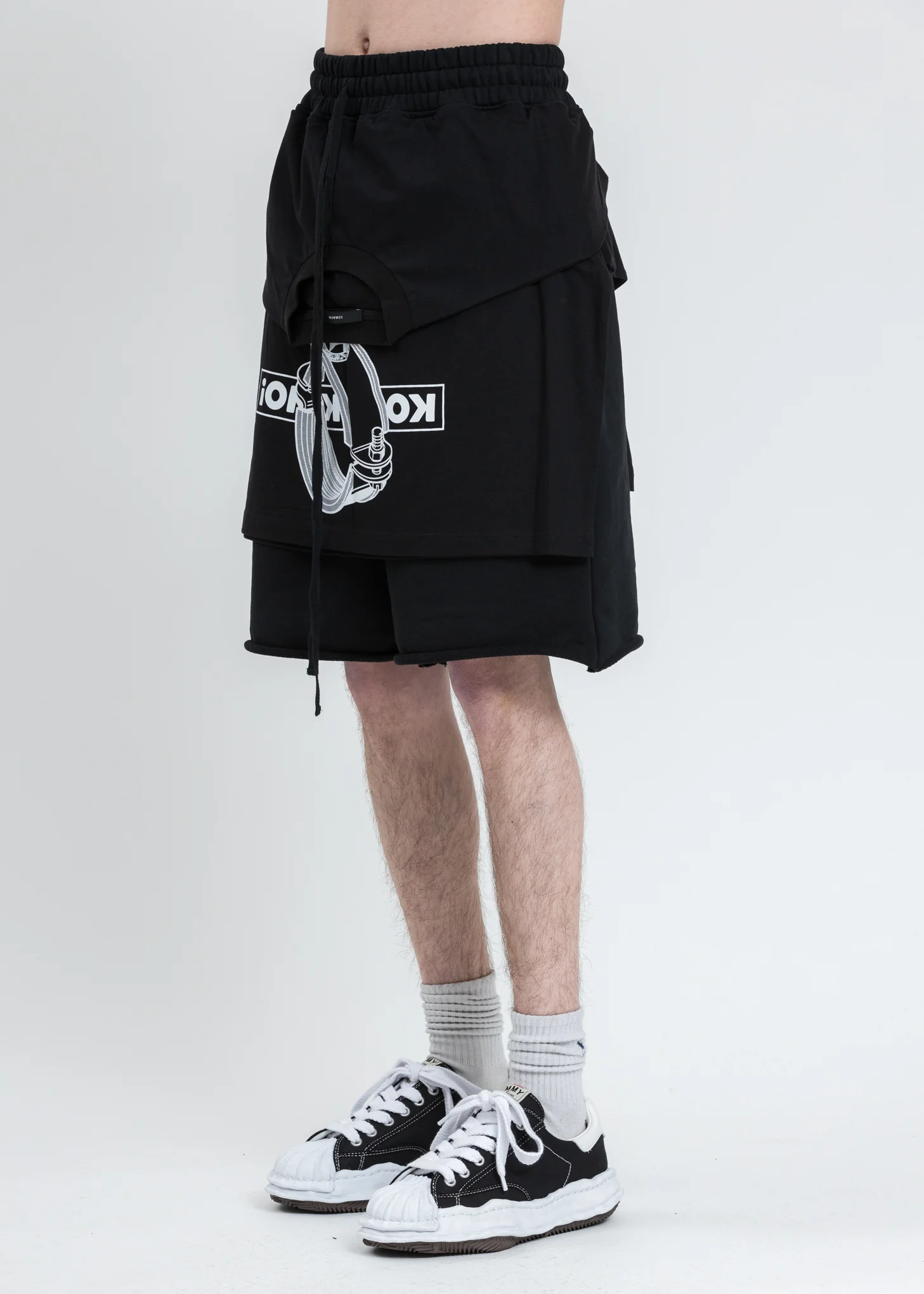 Black Stabil Reversible Short - Image 3