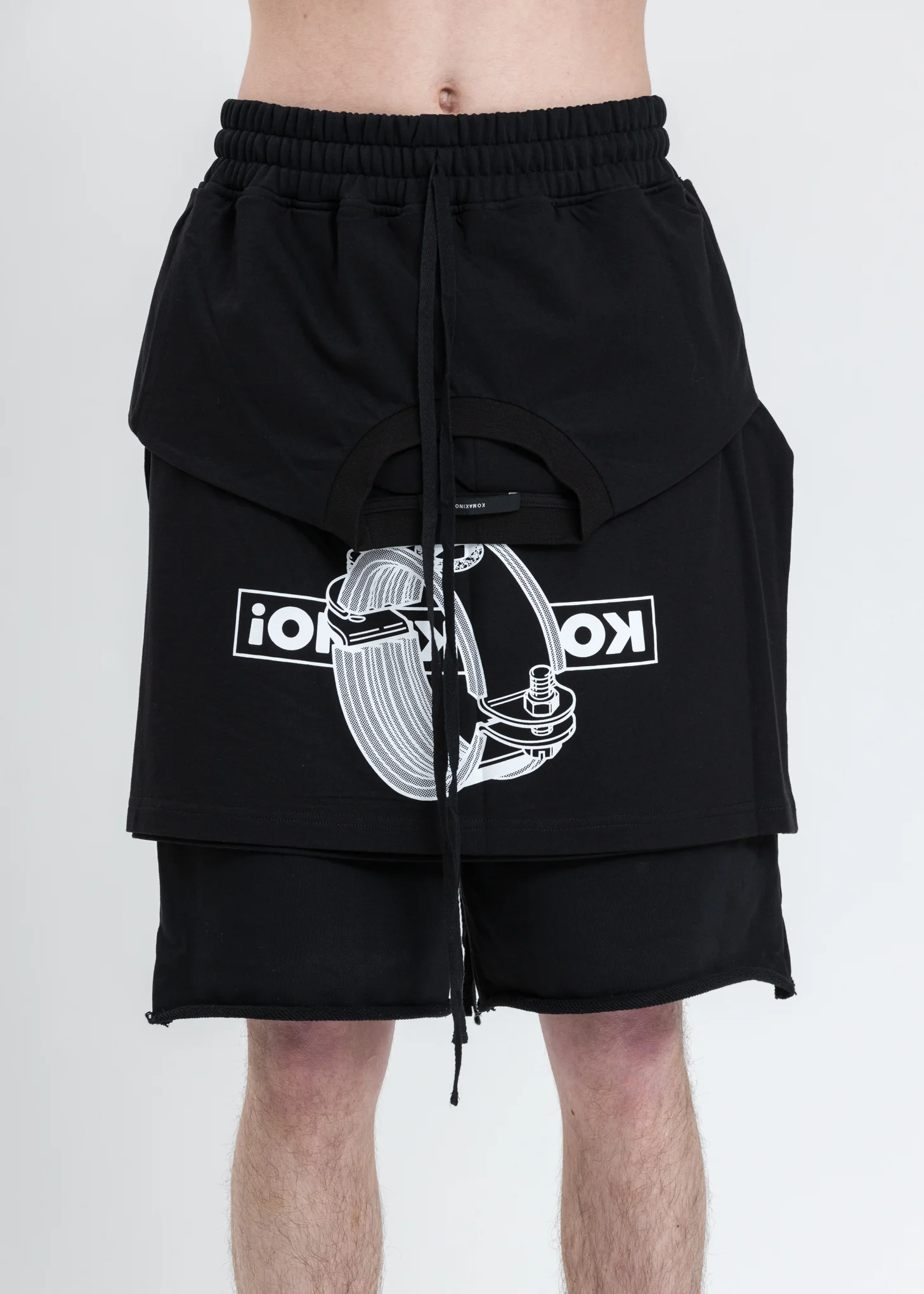 Black Stabil Reversible Short - Image 5