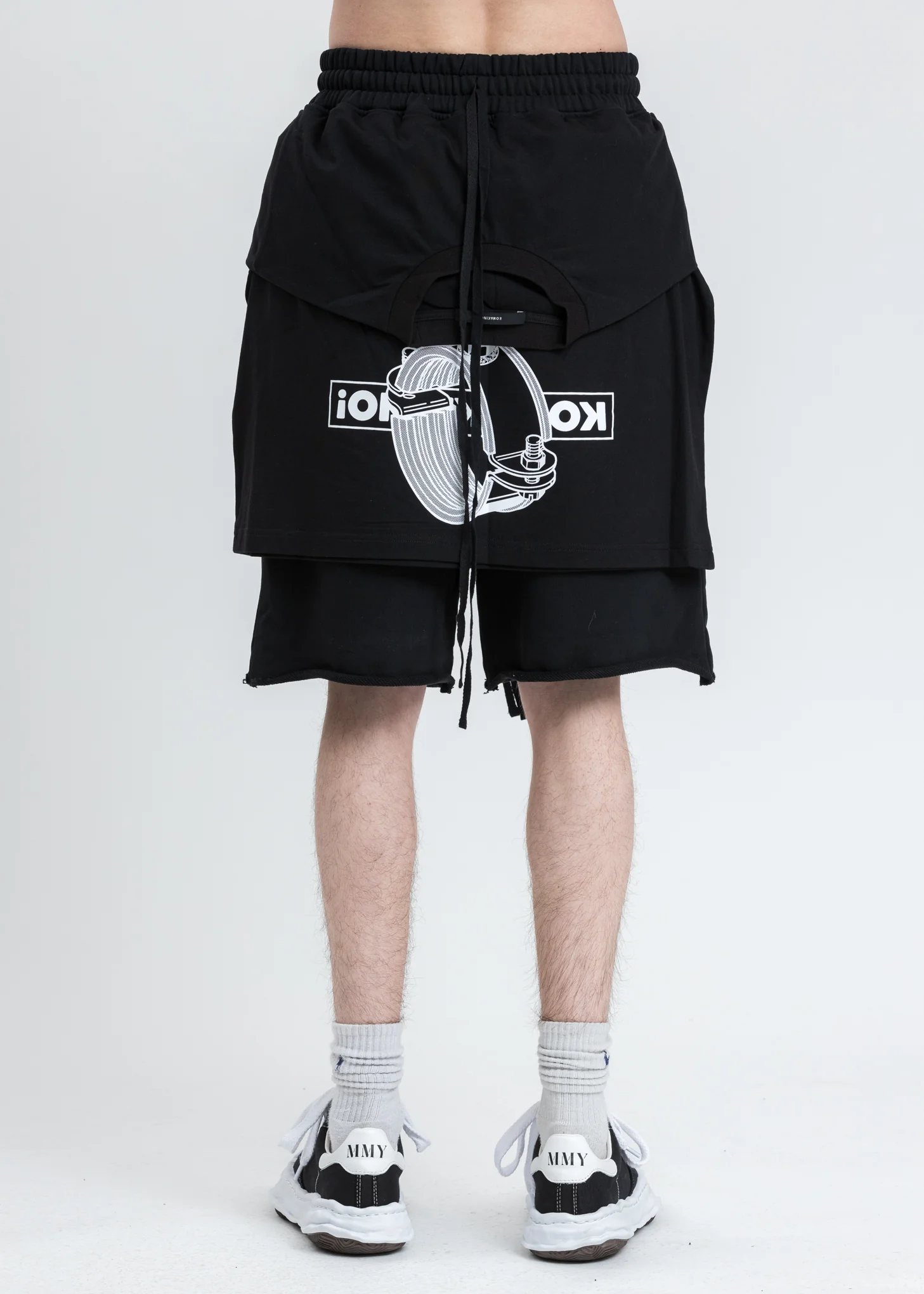 Black Stabil Reversible Short - Image 7