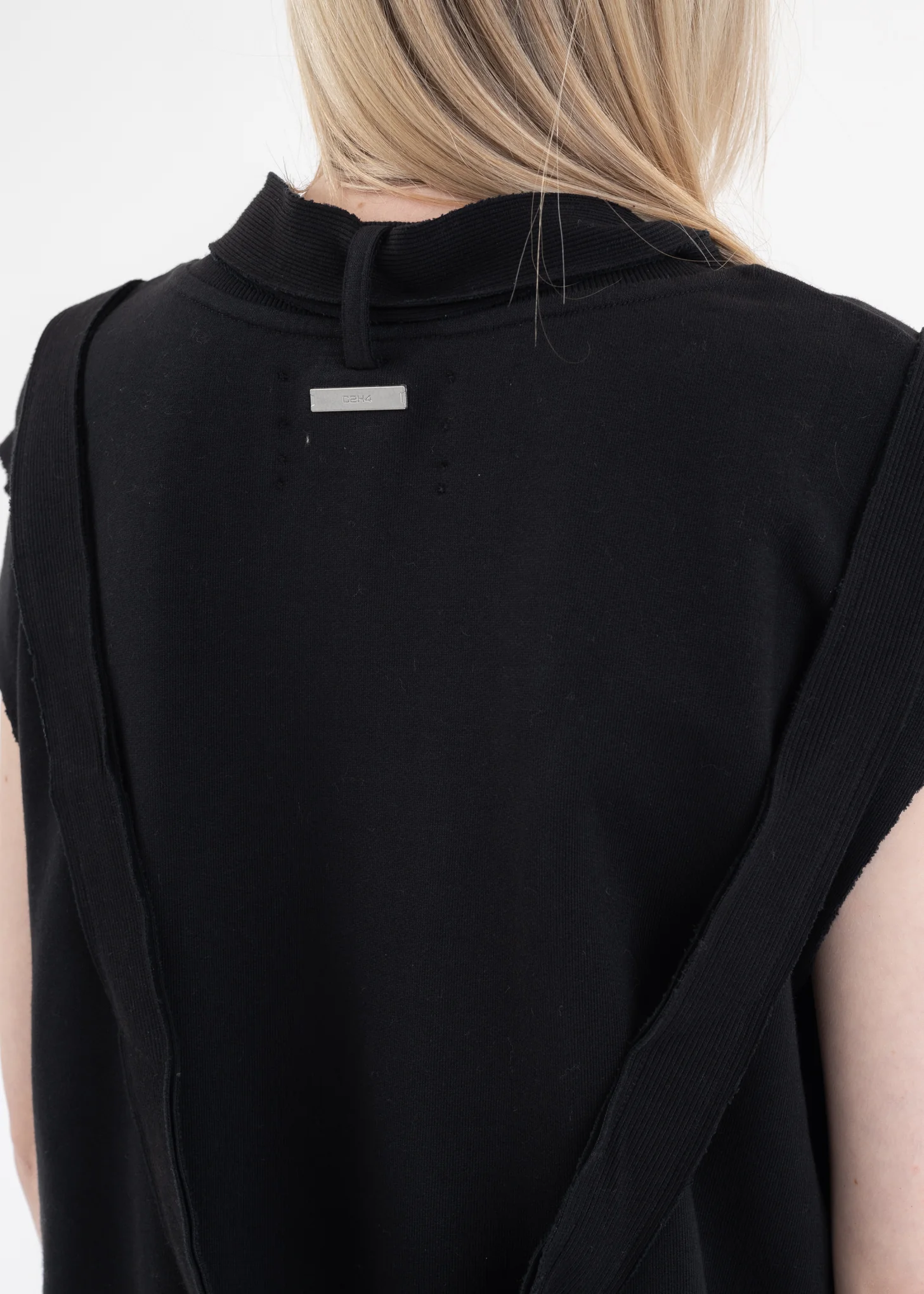 Black Stagger Bandage Sweat Vest - Image 8