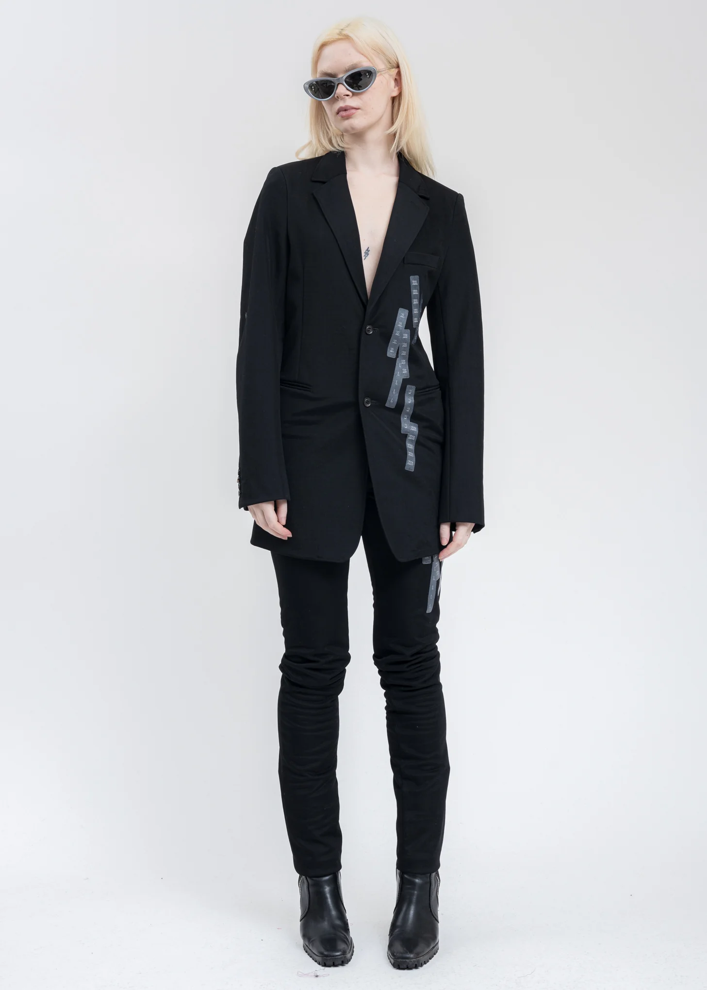 Black STRETCHING ONESIZE Jacket - Image 5