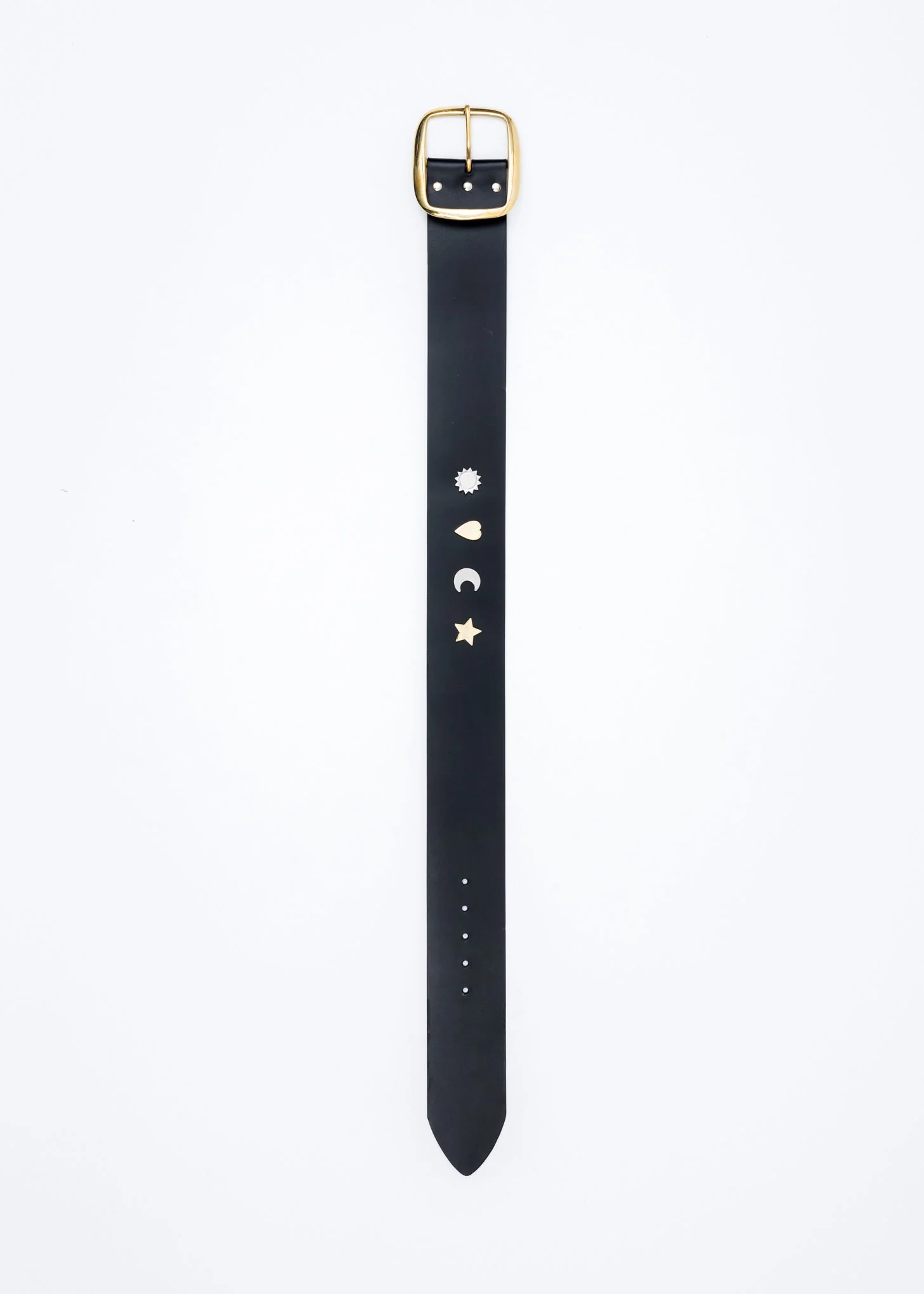 Black STUDDED SUPA Wide Belt - Image 8