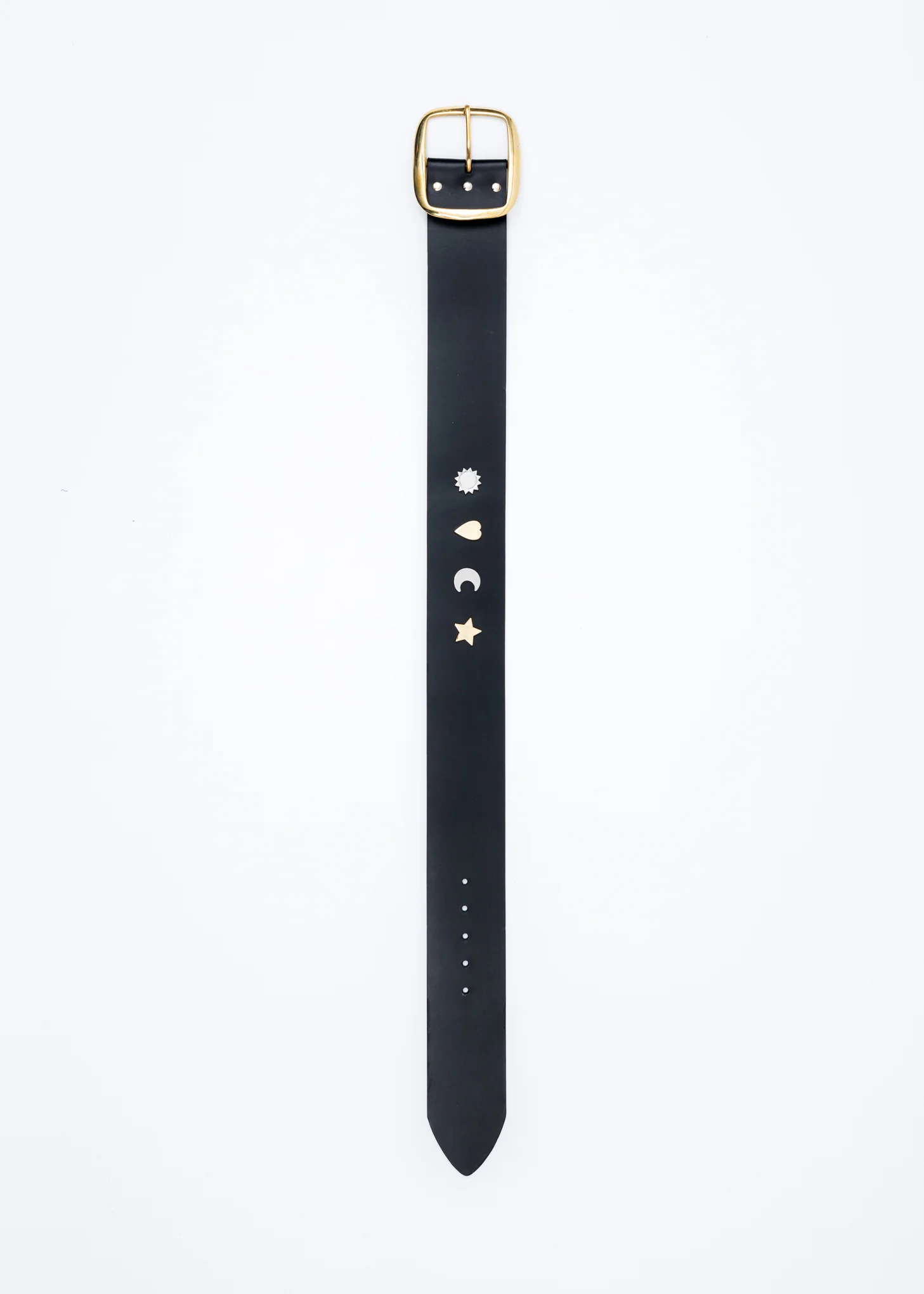 Black STUDDED SUPA Wide Belt - Image 8