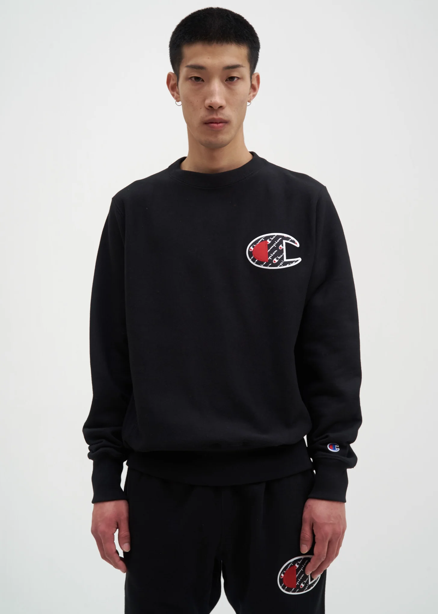 Black Sublimated Sweatshirt