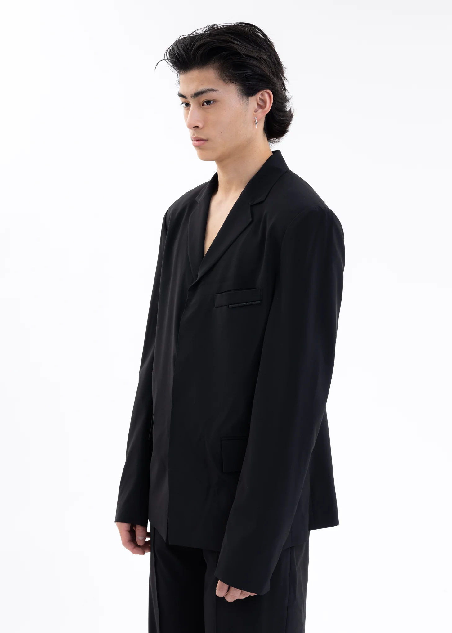 Black SUIT Jacket - Image 2